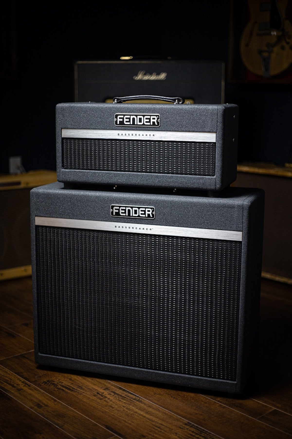 Fender Bassbreaker 15 Head 15-watt Amp Head - Grey Tweed