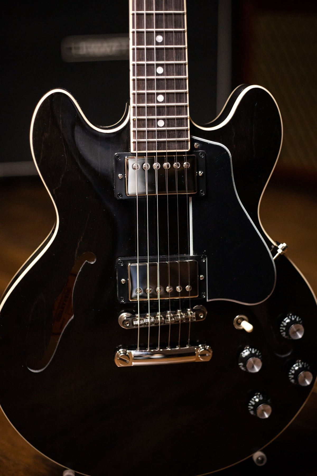 Gibson ES-339 Electric Guitar - Trans Ebony