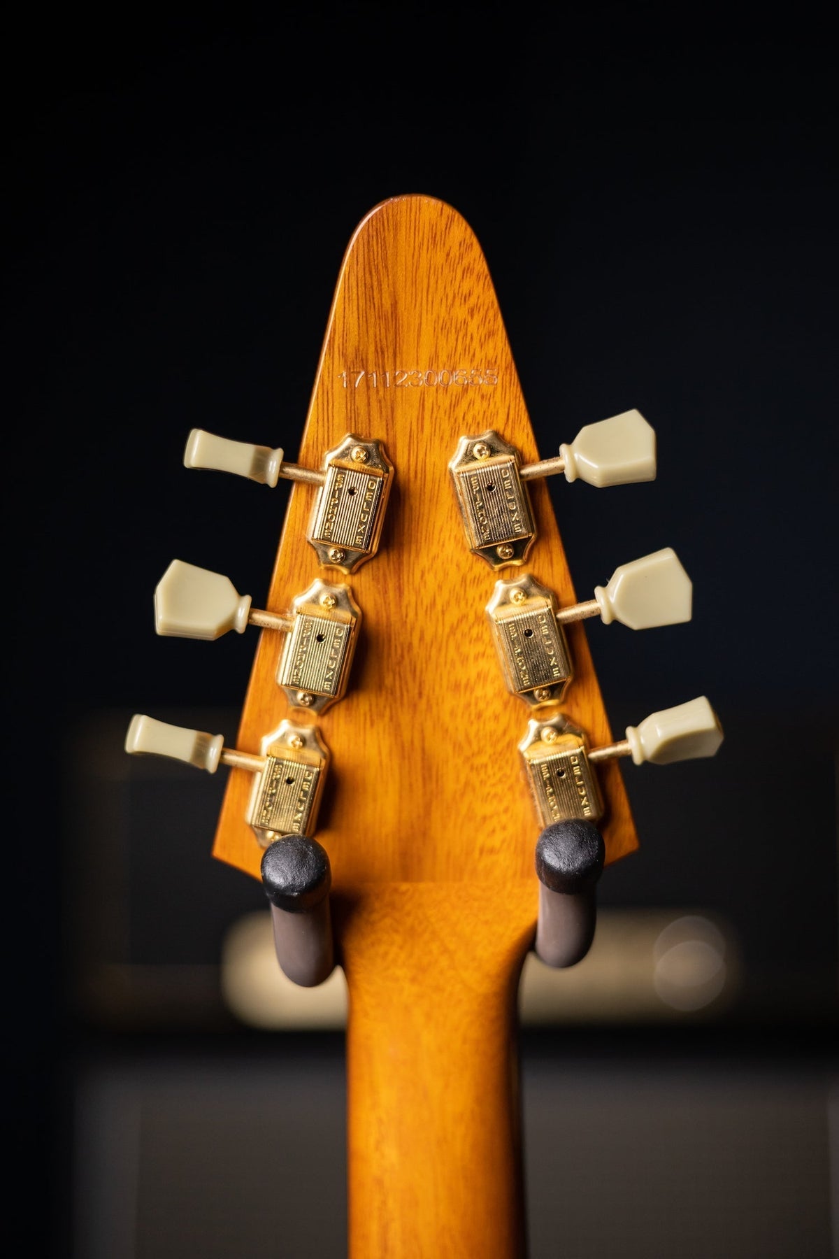 2017 Epiphone Joe Bonamassa Flying V "Amos" Electric Guitar - Natural