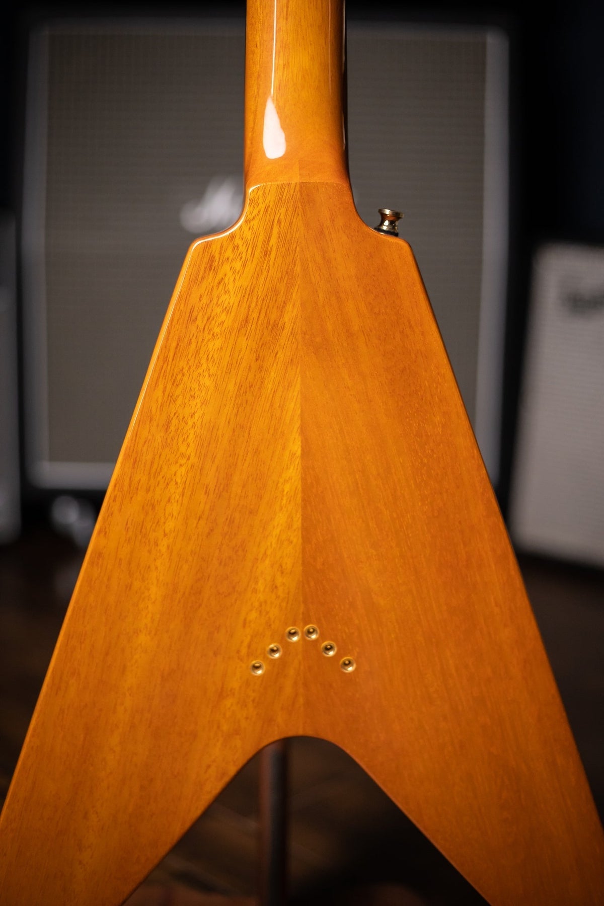 2017 Epiphone Joe Bonamassa Flying V "Amos" Electric Guitar - Natural
