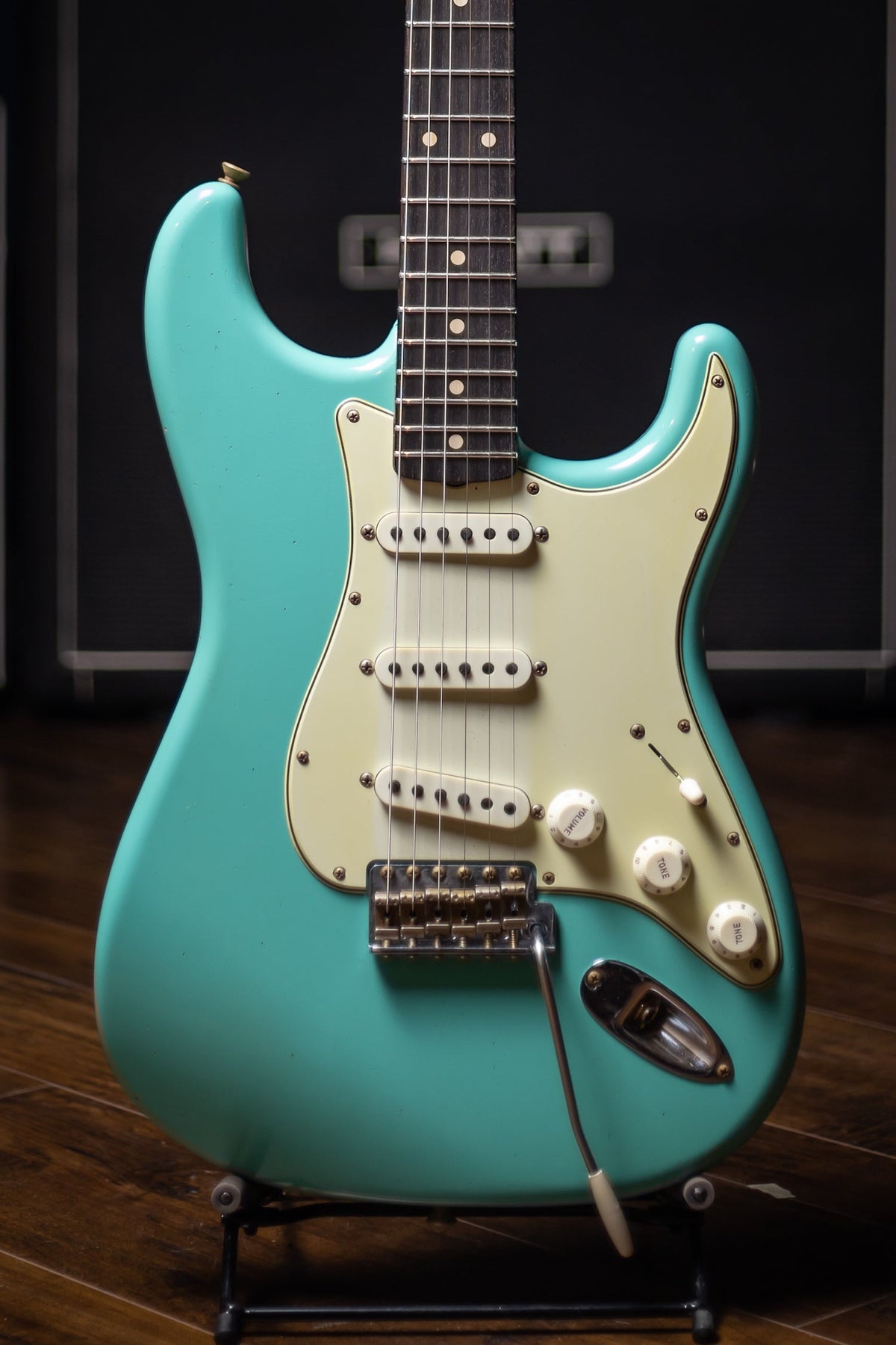 Fender Custom Shop Limited Edition '62/'63 Stratocaster Journeyman Relic Electric Guitar - Aged Seafoam Green