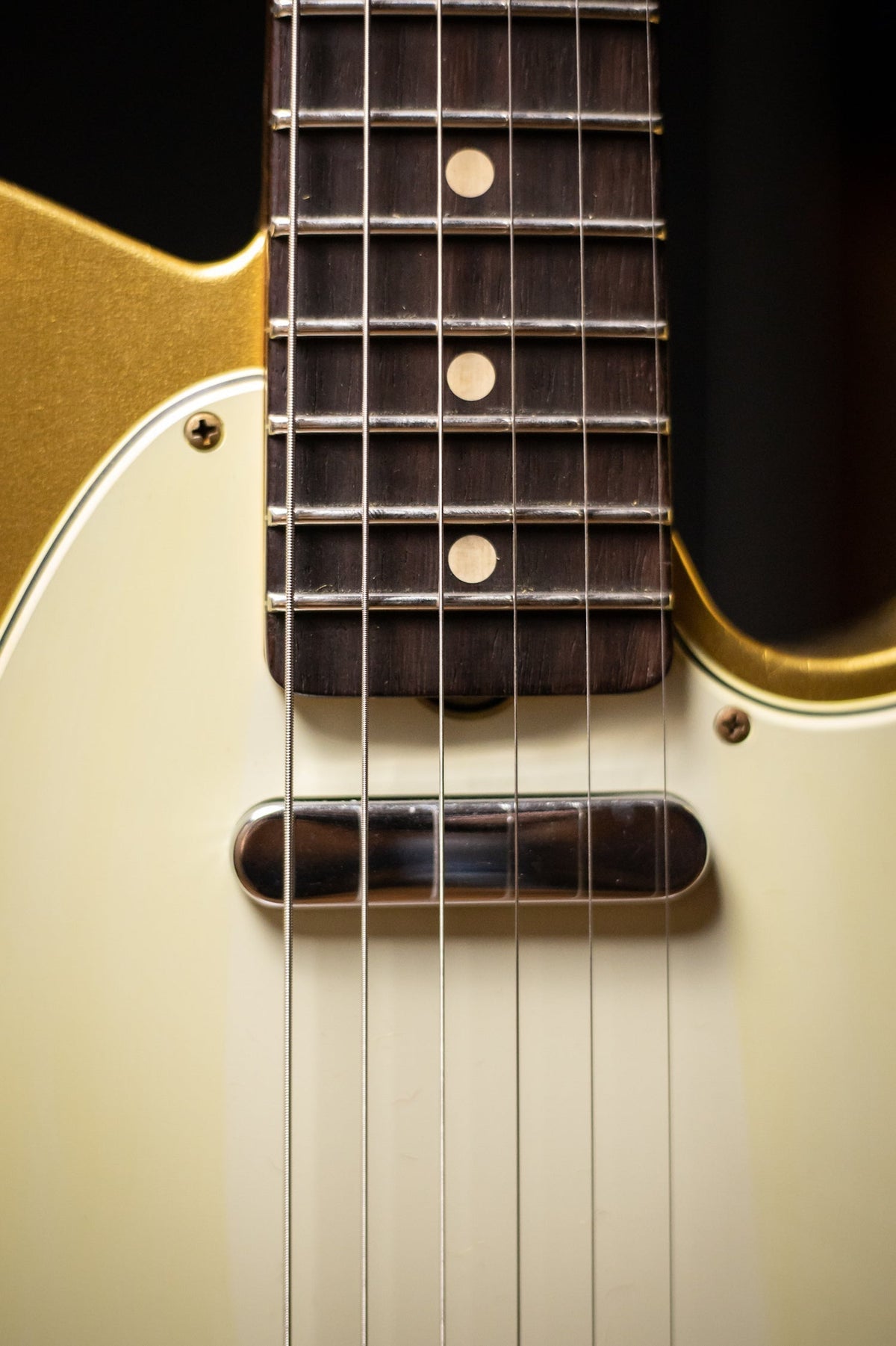 Fender Custom Shop 1961 Telecaster Relic Electric Guitar - Aged Aztec Gold