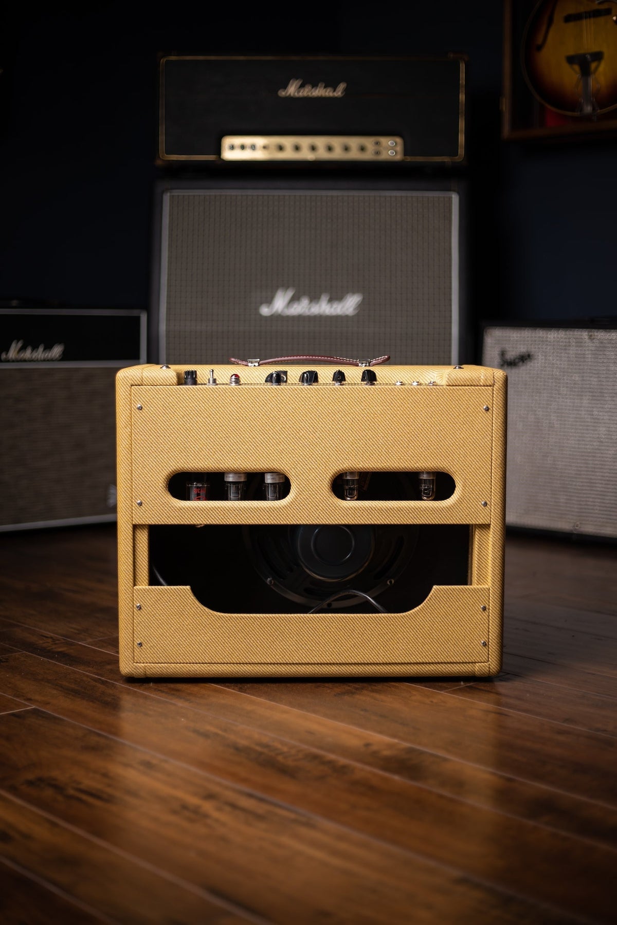 2021 Vintagetone 5F11 Vibrolux 15-watt 1x12" Tube Combo Amp - Tweed