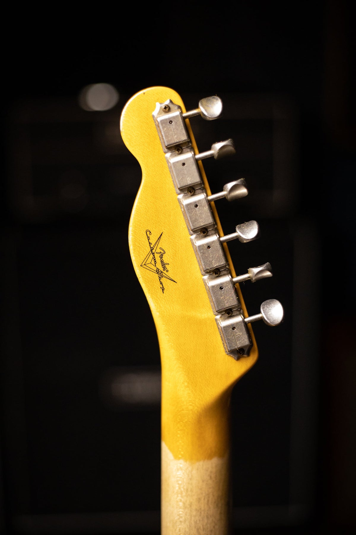 Fender Custom Shop 1961 Telecaster Relic Electric Guitar - Aged Aztec Gold