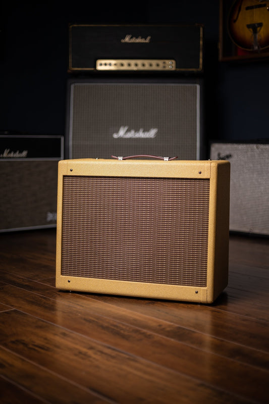 2021 Vintagetone 5F11 Vibrolux 15-watt 1x12" Tube Combo Amp - Tweed