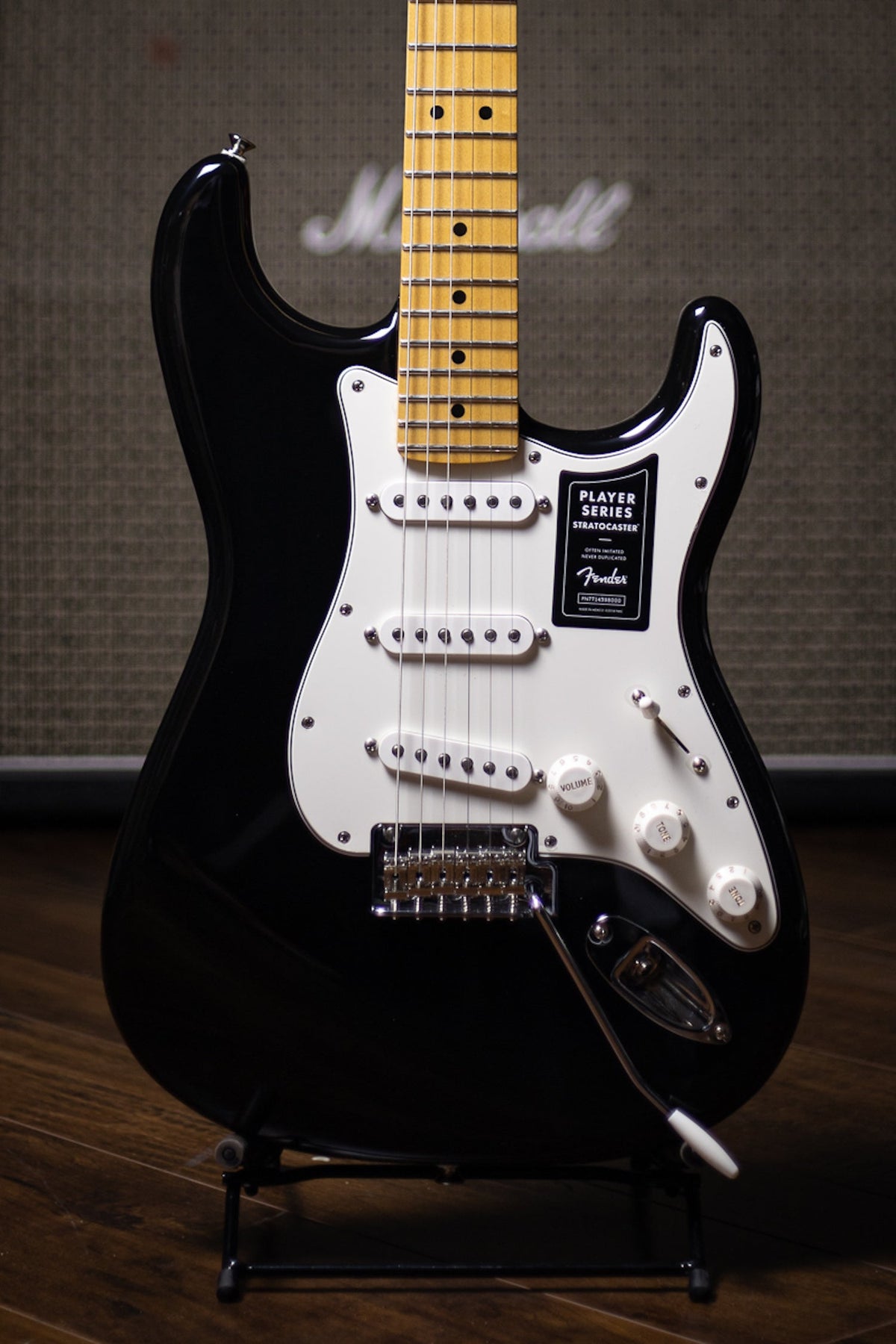 Fender Player Stratocaster Electric Guitar - Black