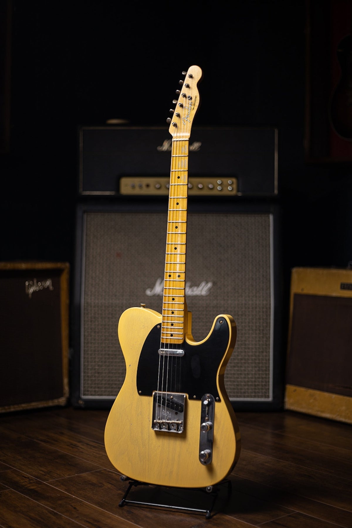 Fender Custom Shop LTD 70th Anniversary Broadcaster Electric Guitar - Journeyman Relic Nocaster Blonde
