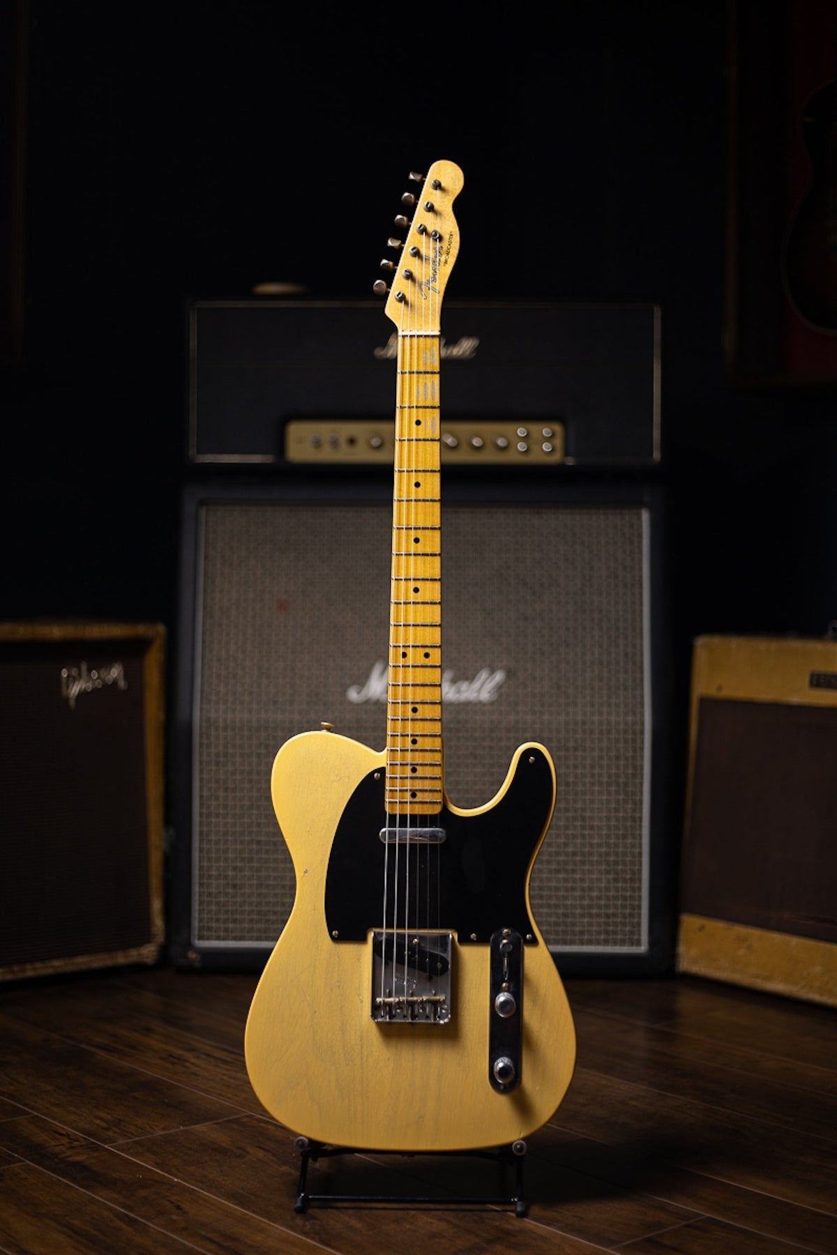Fender Custom Shop LTD 70th Anniversary Broadcaster Electric Guitar - Journeyman Relic Nocaster Blonde