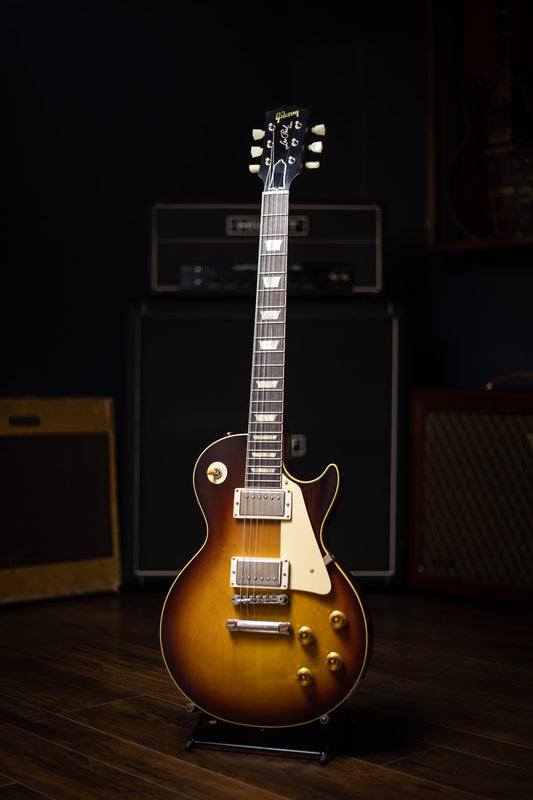 Gibson Custom Shop Les Paul 1958 Standard VOS Reissue Electric Guitar - Bourbon Burst