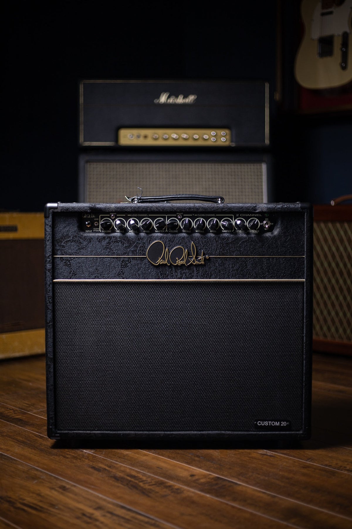 2019 PRS LTD Custom 20 1x12 Combo Amp - Custom Black Floral