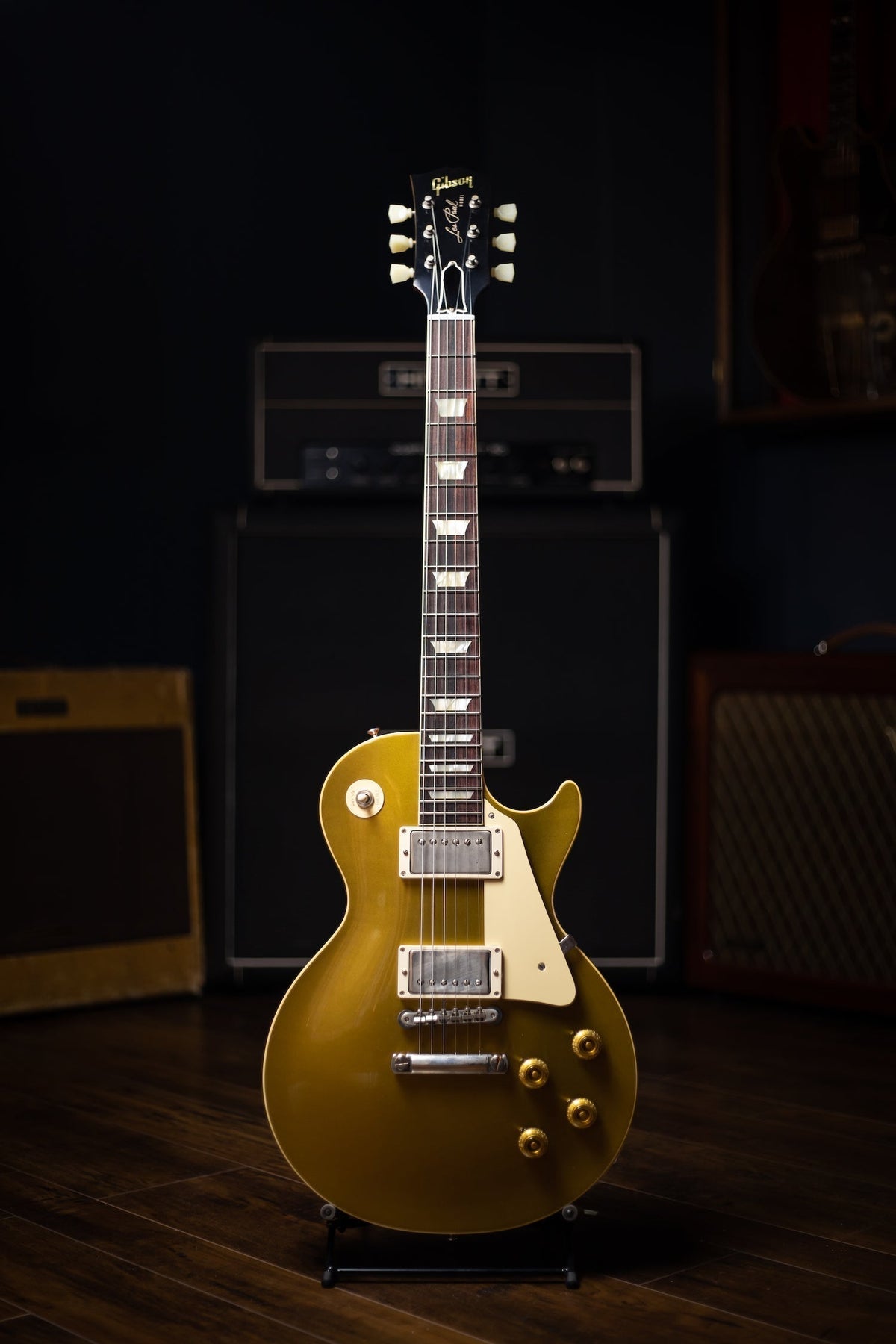 Gibson Custom Shop 1957 Les Paul Goldtop Reissue VOS Electric Guitar - Double Gold