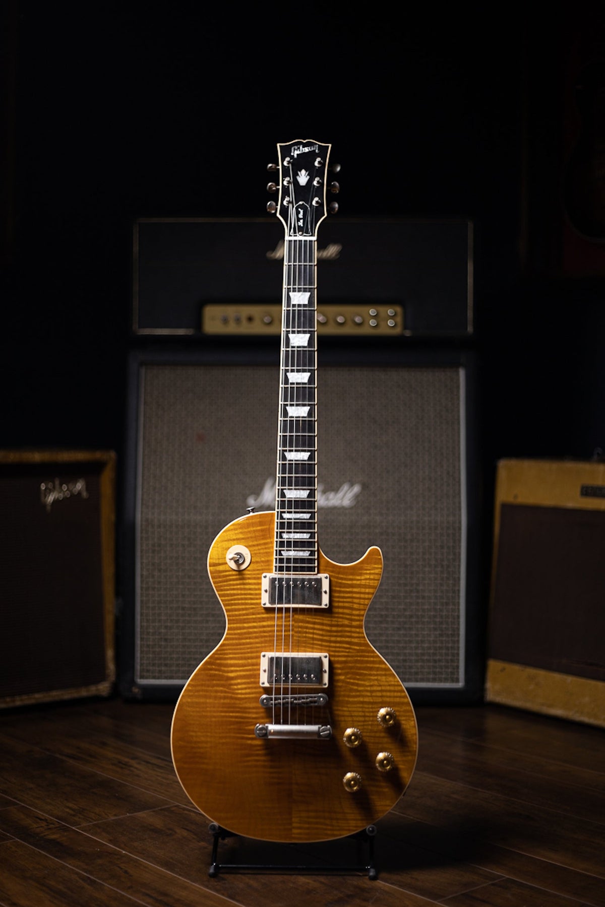 2004 Gibson Les Paul Standard Limited Edition Electric Guitar - Trans Amber