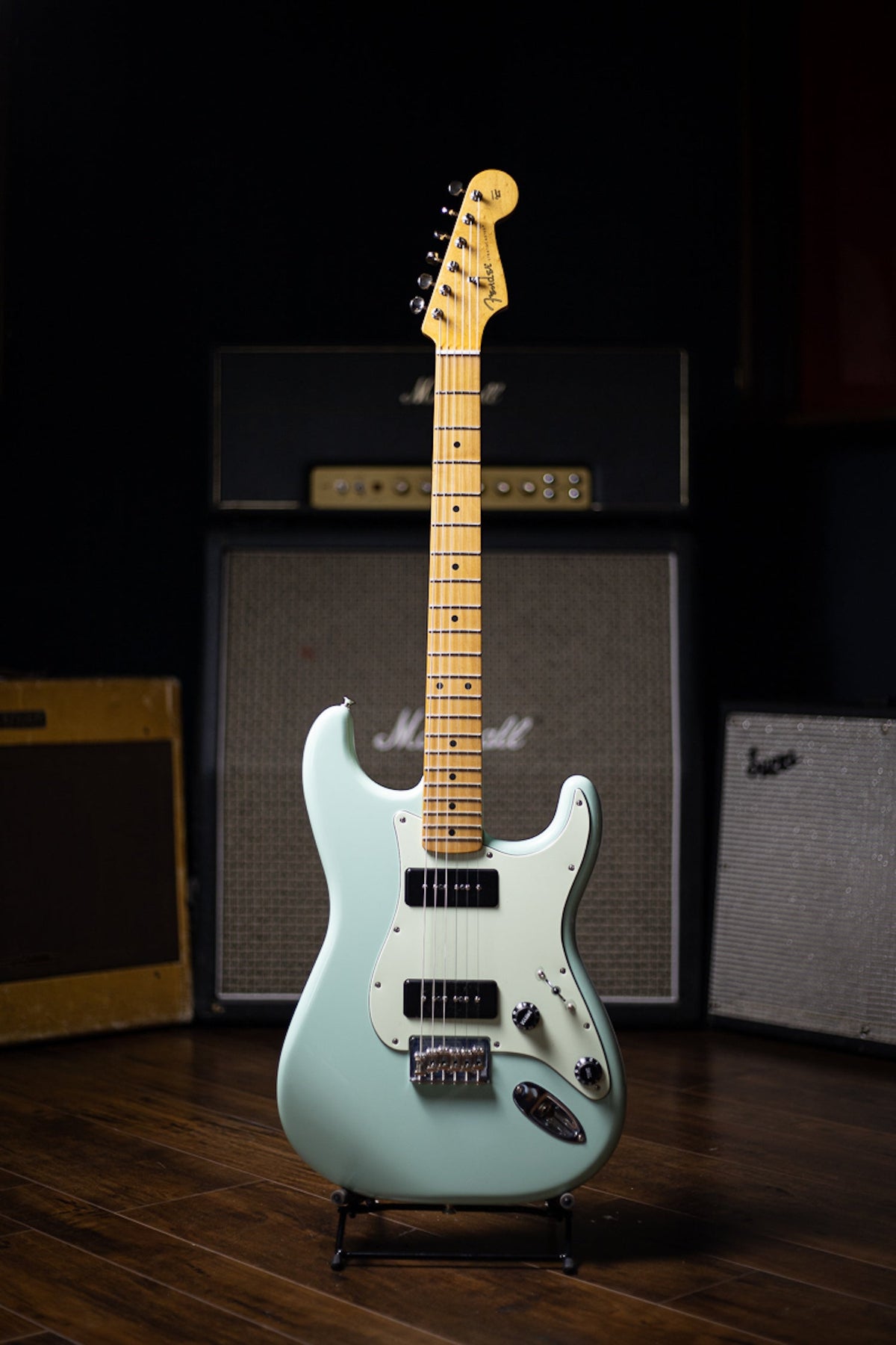 Fender Noventa Stratocaster Electric Guitar - Surf Green