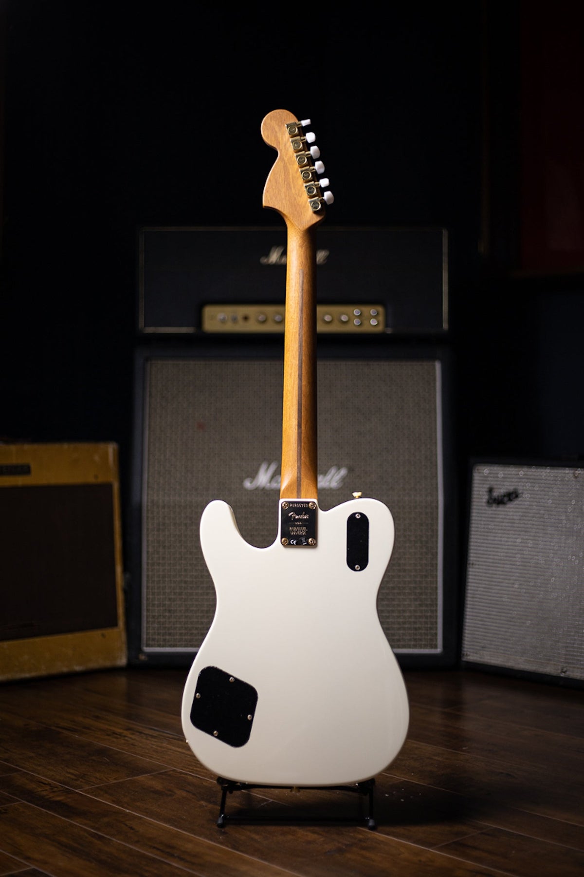 Fender Parallel Universe Volume II Troublemaker Telecaster Deluxe Electric Guitar - Olympic White