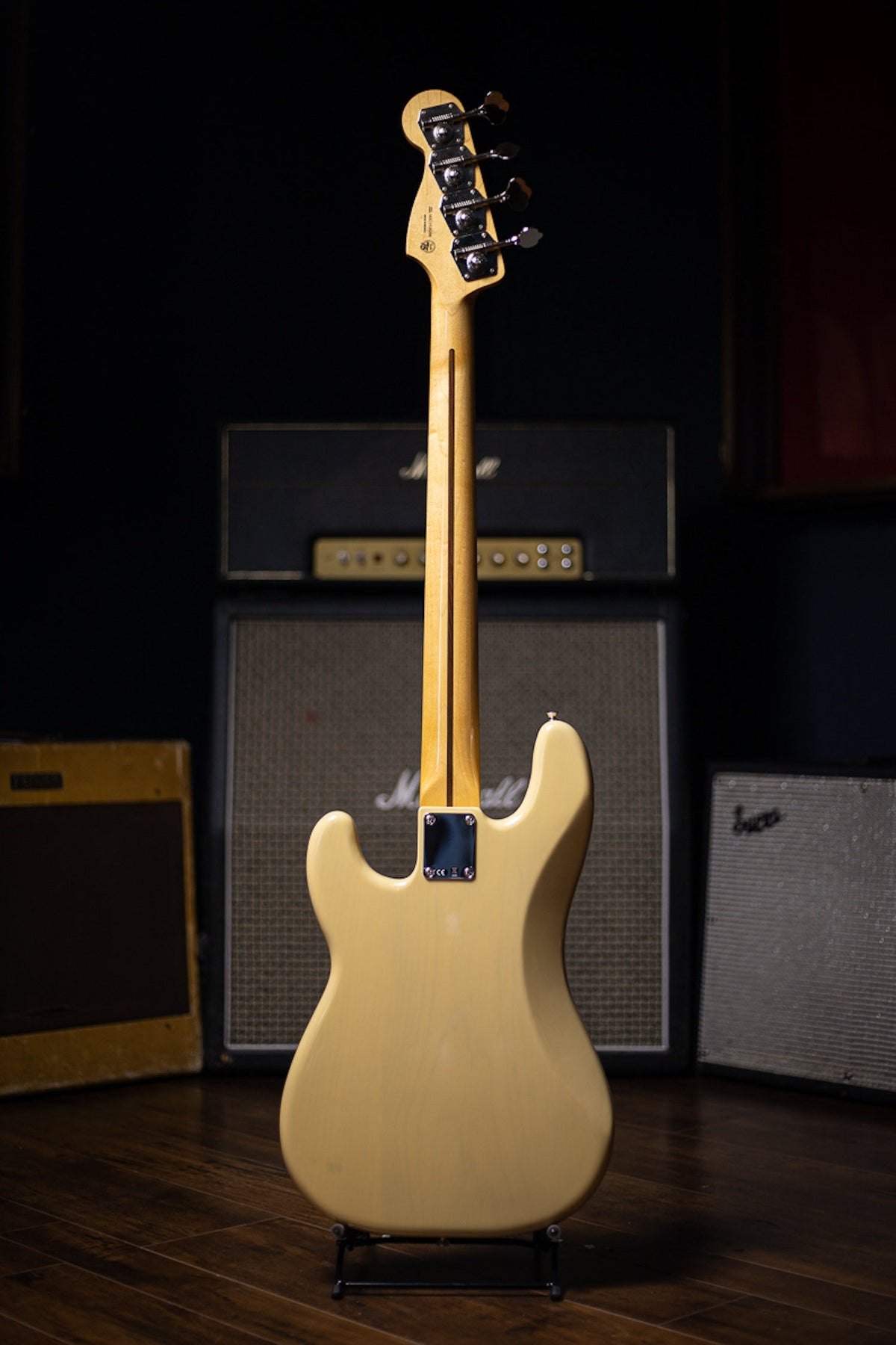 Fender Vintera '50s Precision Bass Guitar - Vintage Blonde