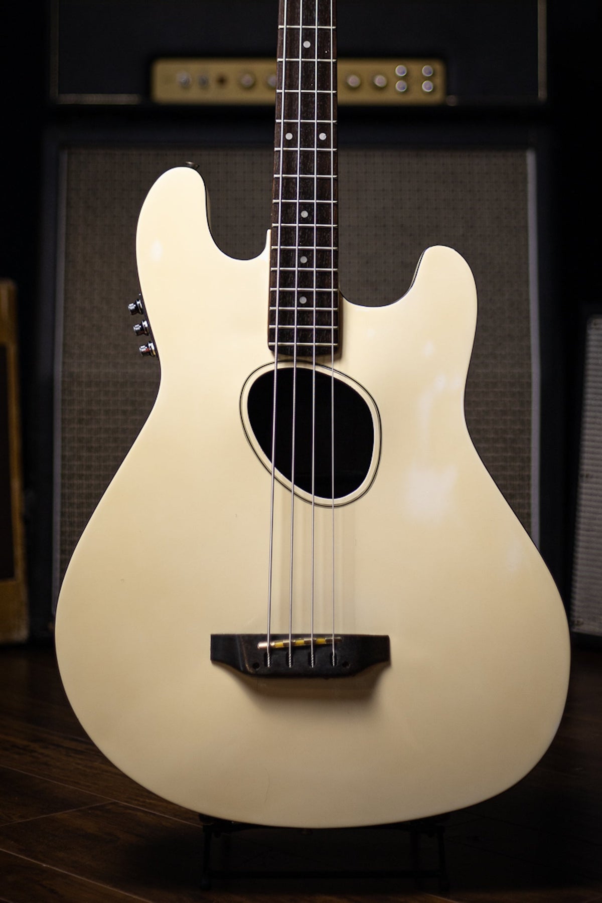 1980s Kramer Ferrington Bass - White