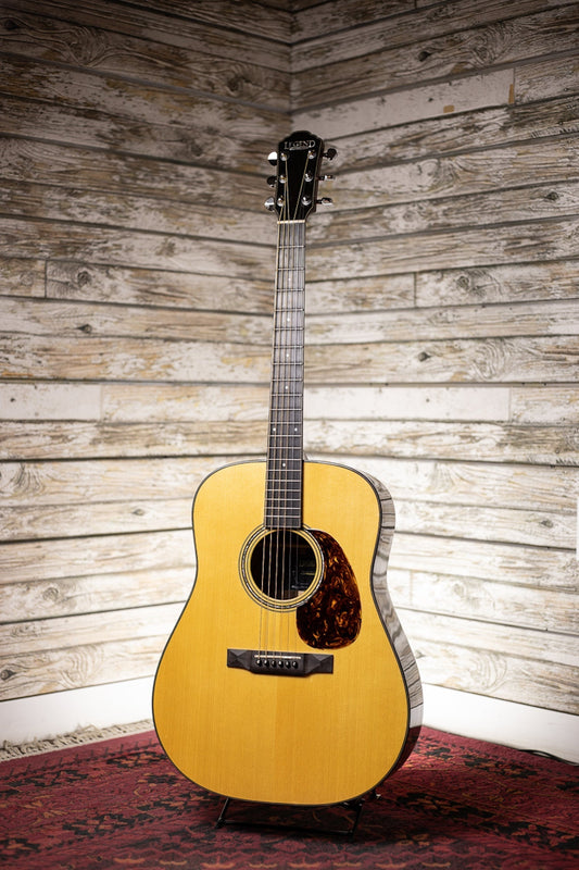 2005 Legend Guitars Dread Acoustic Guitar - Natural