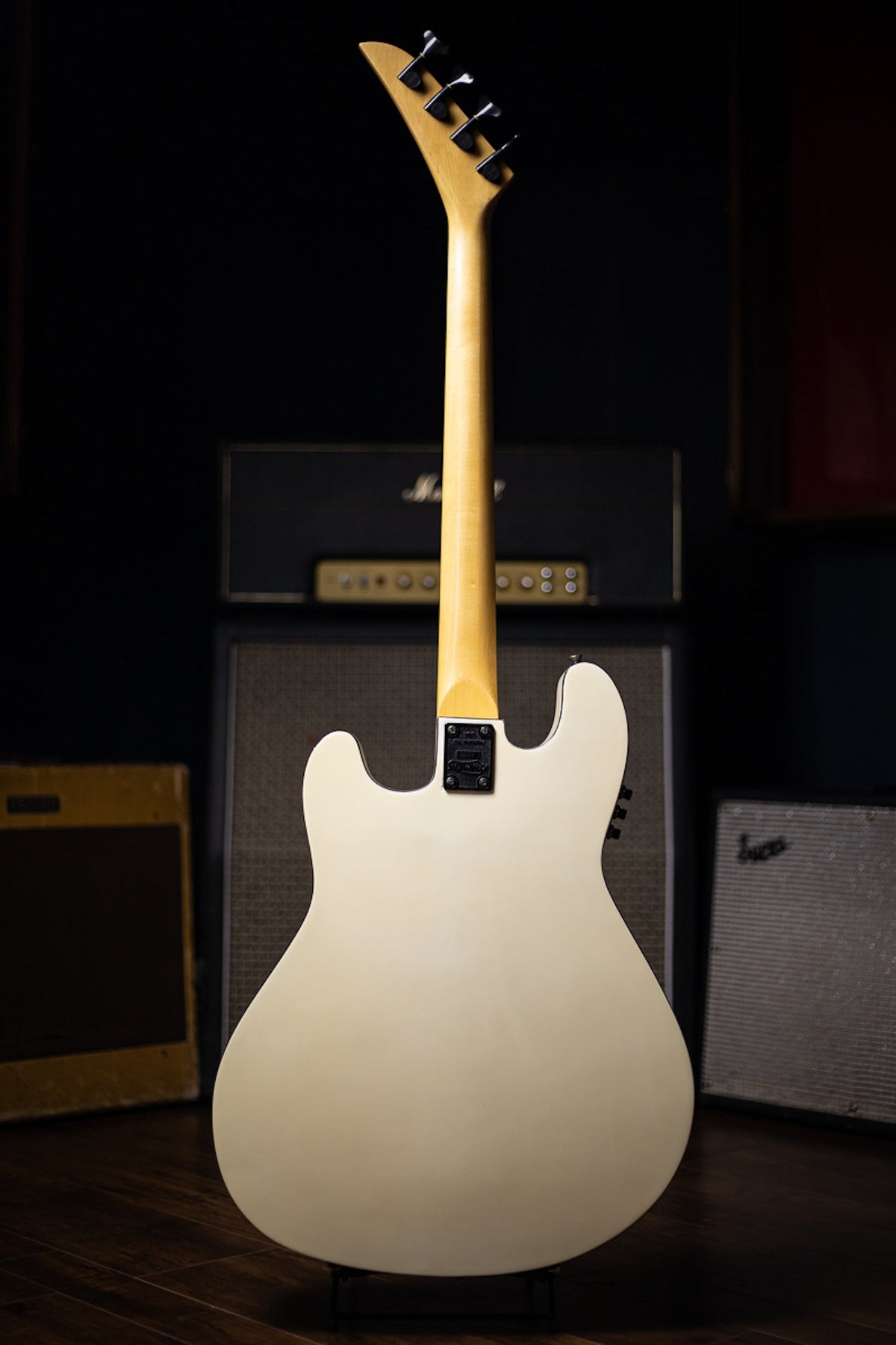 1980s Kramer Ferrington Bass - White