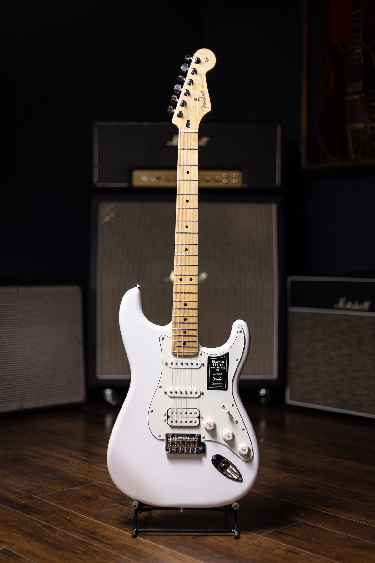 Fender Stratocaster Player Series HSS Electric Guitar - Polar White