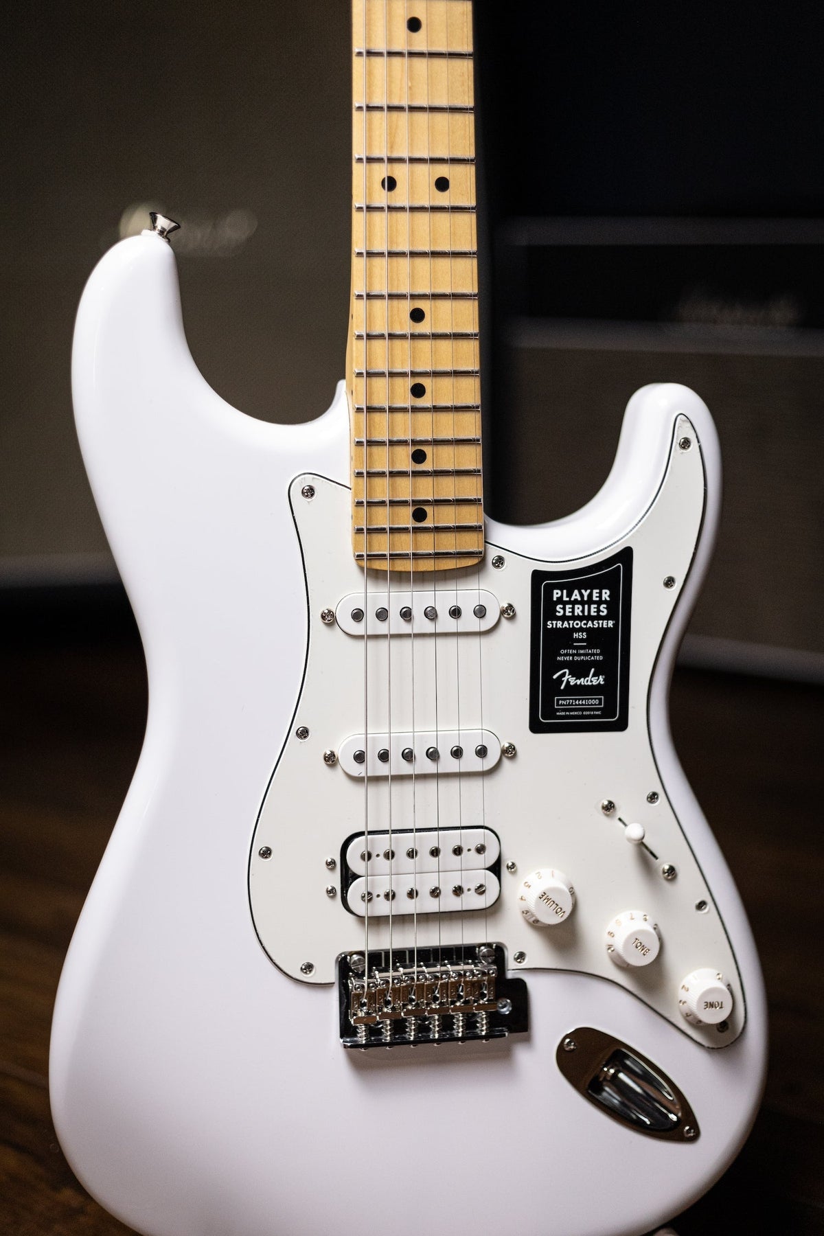 Fender Stratocaster Player Series HSS Electric Guitar - Polar White