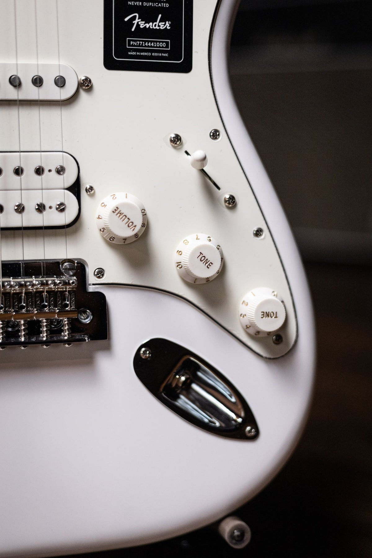 Fender Stratocaster Player Series HSS Electric Guitar - Polar White