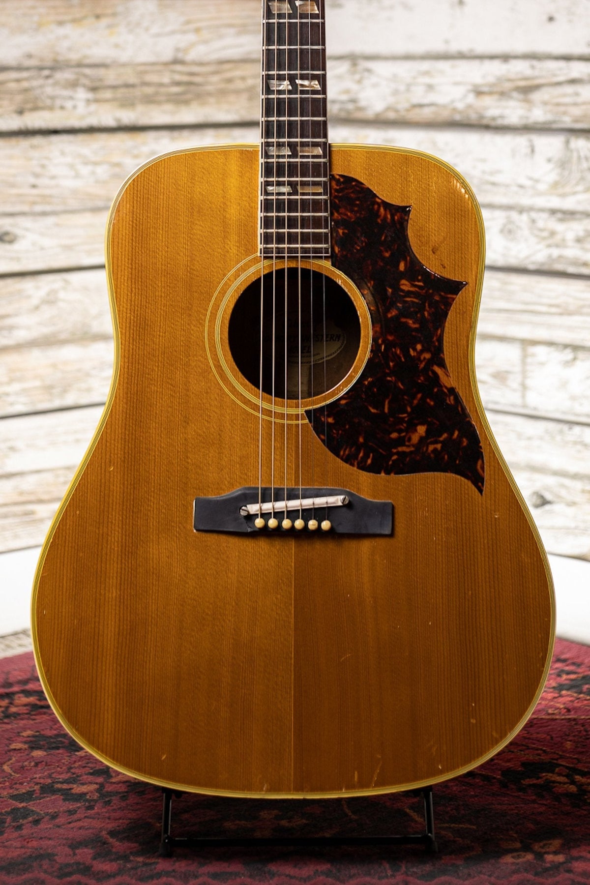 1963 Gibson SJN Country Western Acoustic Guitar - Natural