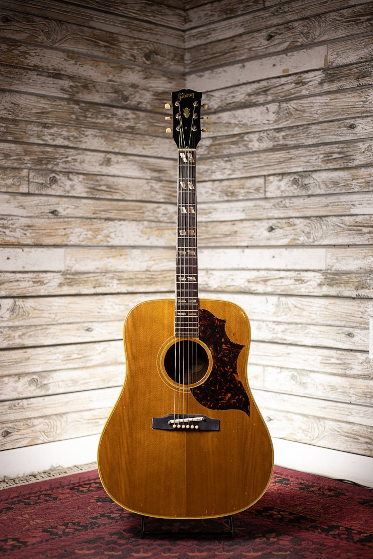 1963 Gibson SJN Country Western Acoustic Guitar - Natural