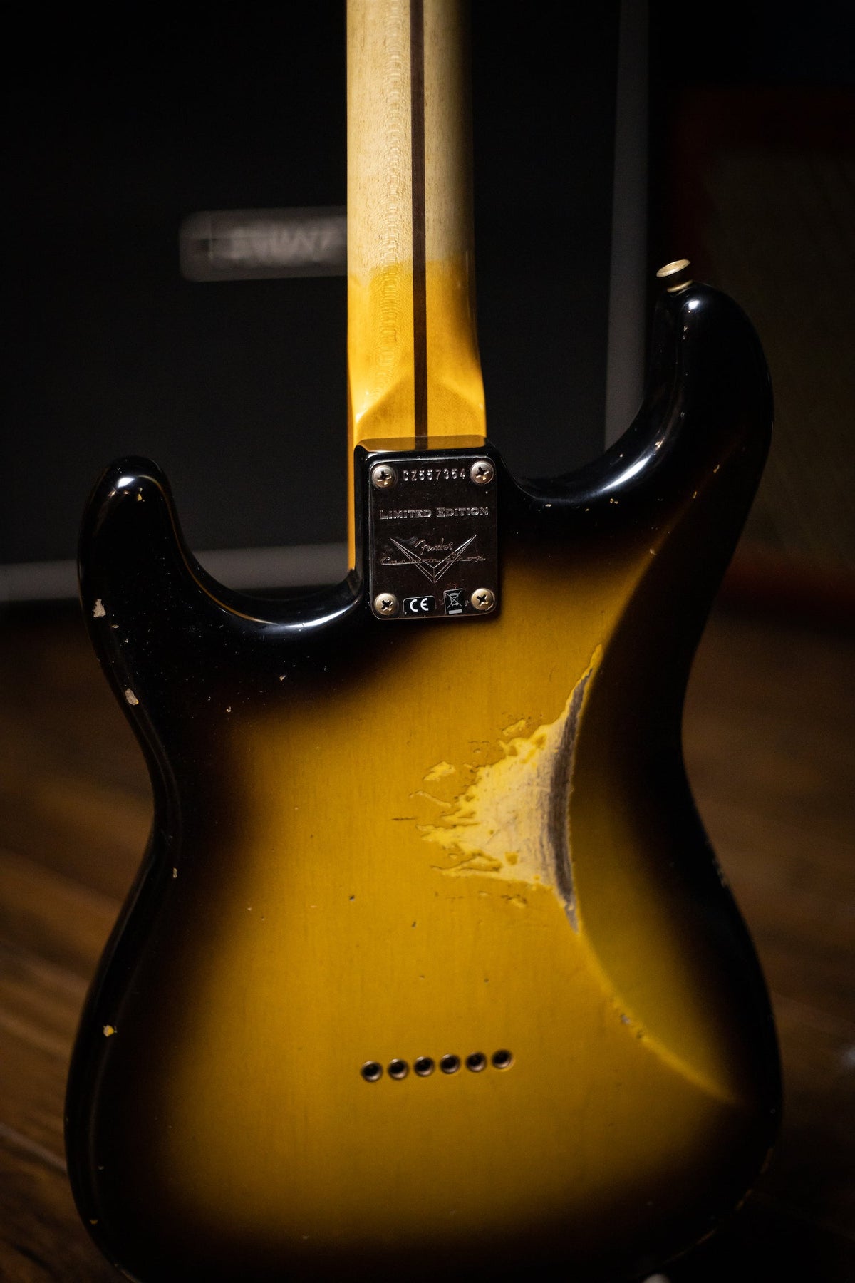 Fender Custom Shop Limited Edition Troposphere Stratocaster HT Heavy Relic Electric Guitar - Super Faded Aged 2 Color Sunburst