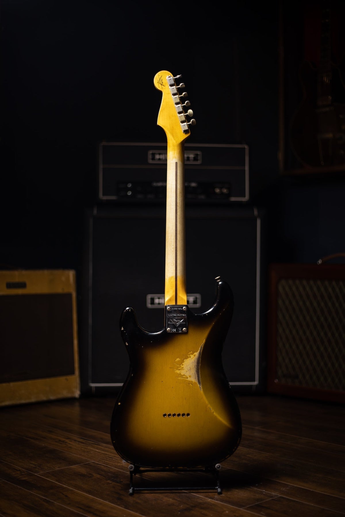 Fender Custom Shop Limited Edition Troposphere Stratocaster HT Heavy Relic Electric Guitar - Super Faded Aged 2 Color Sunburst