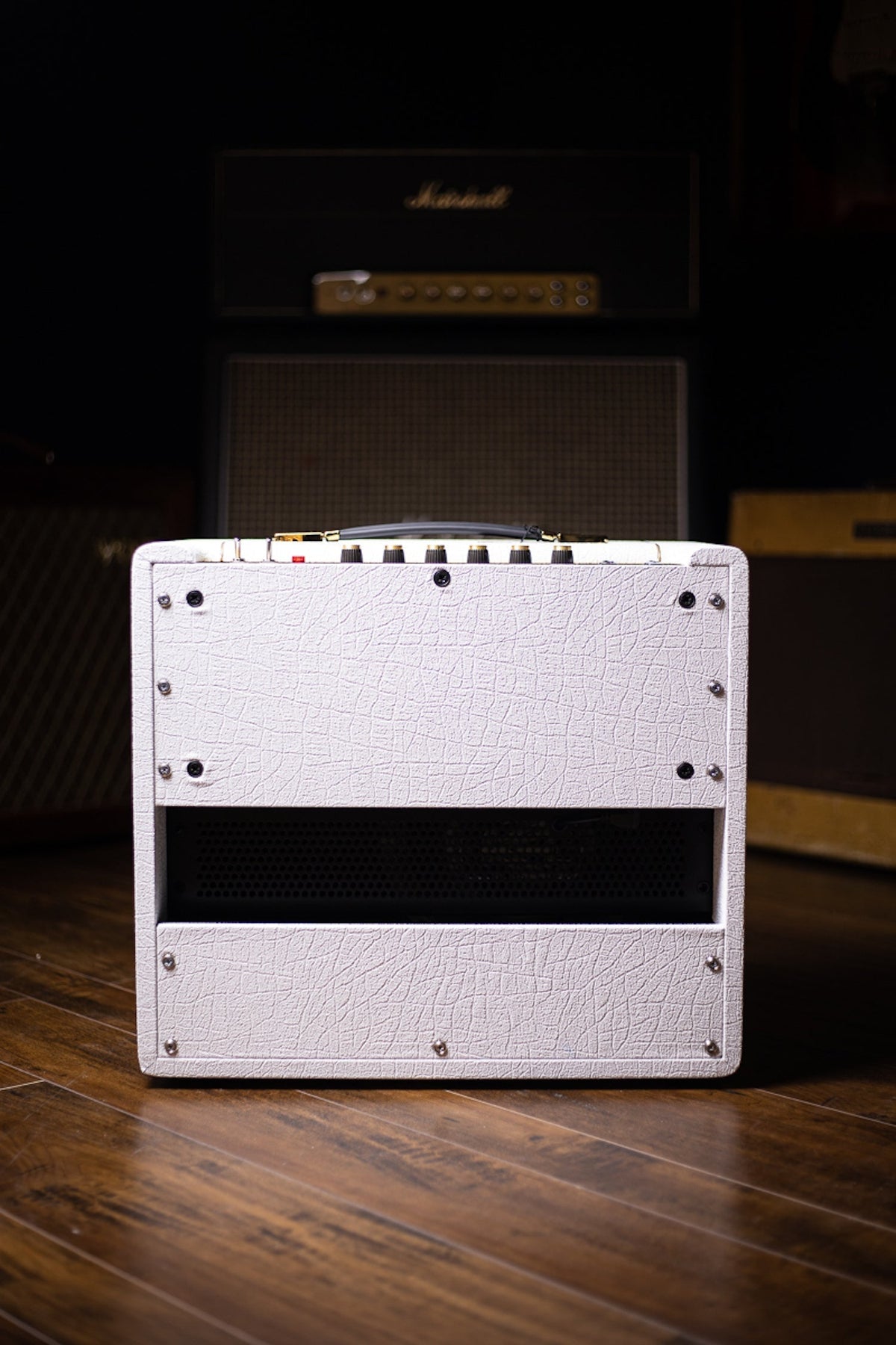 Marshall SV20CWH Studio Vintage 1x10 Combo Amp - Limited Edition White Elephant Grain