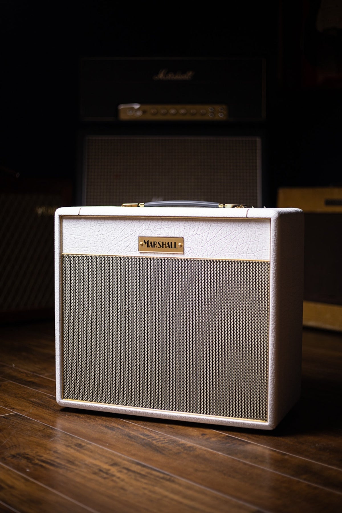 Marshall SV20CWH Studio Vintage 1x10 Combo Amp - Limited Edition White Elephant Grain