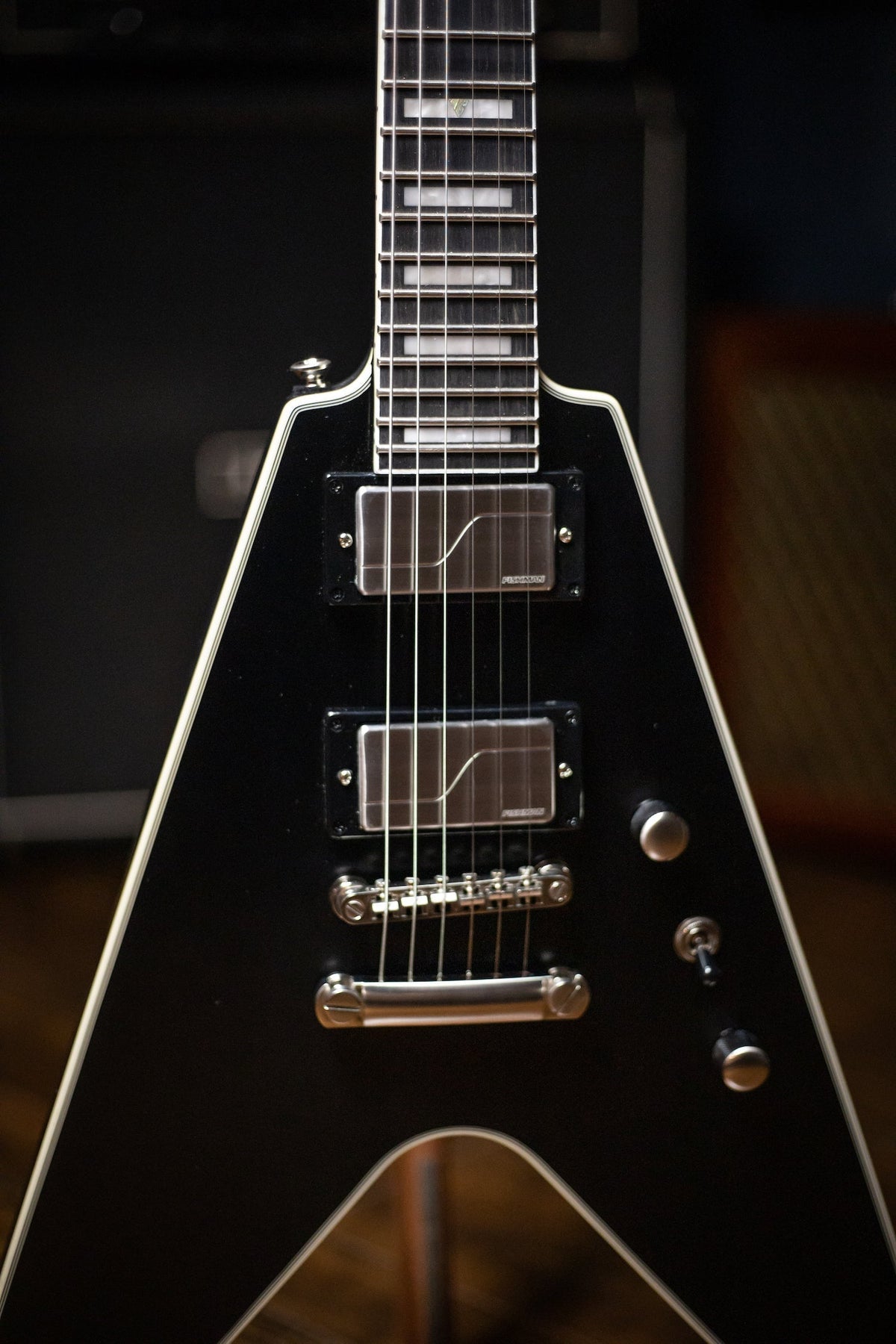 Epiphone Flying V Prophecy Electric Guitar - Black Aged Gloss
