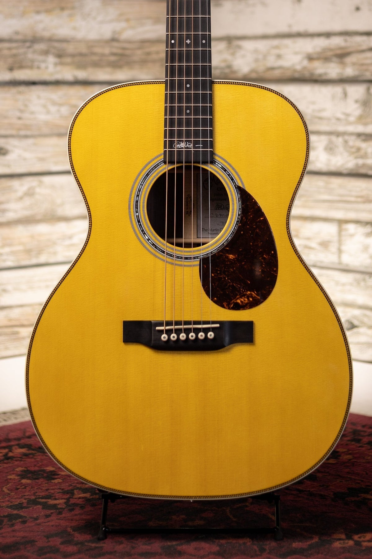 Martin OMJM John Mayer Acoustic-Electric Guitar - Natural