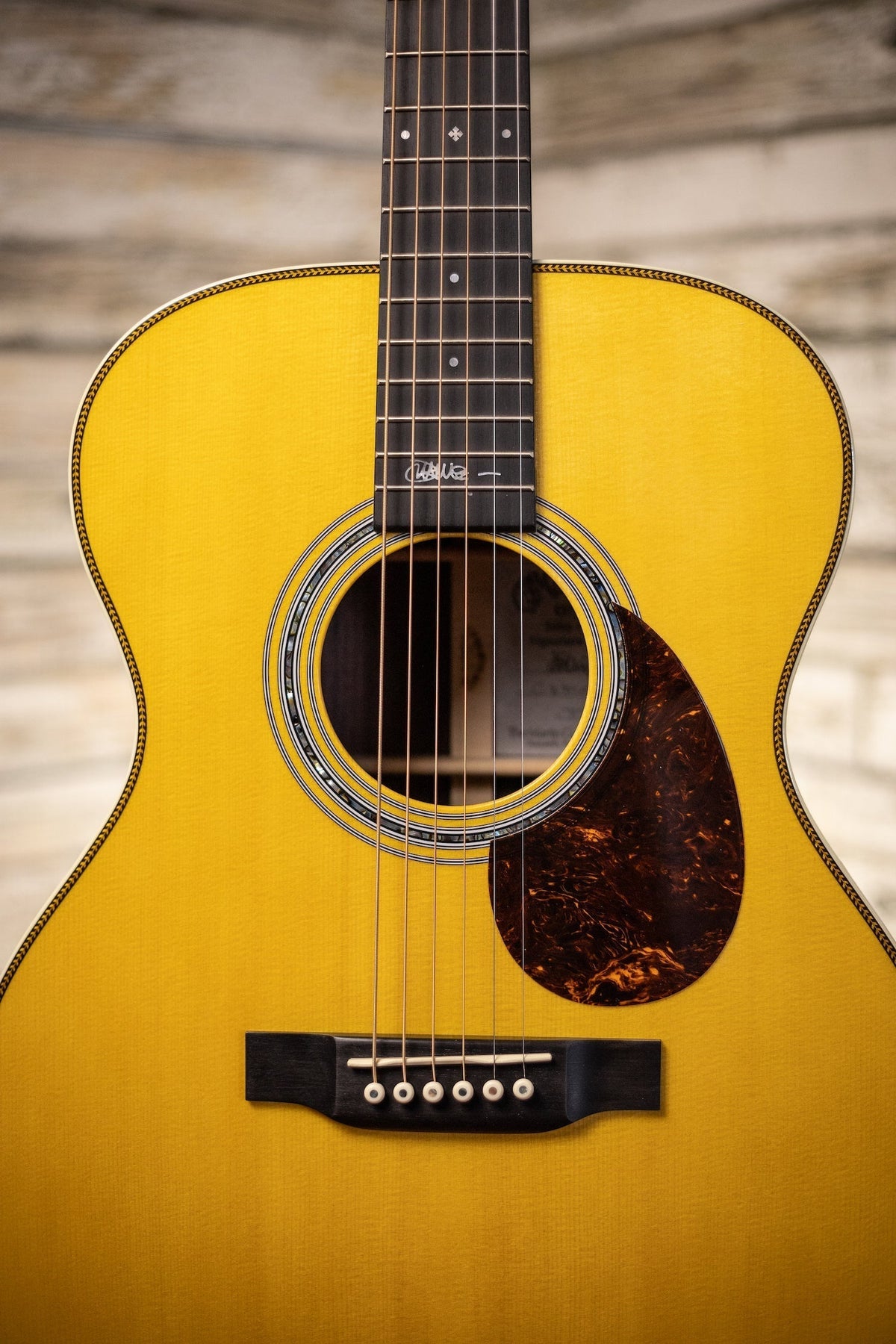 Martin OMJM John Mayer Acoustic-Electric Guitar - Natural