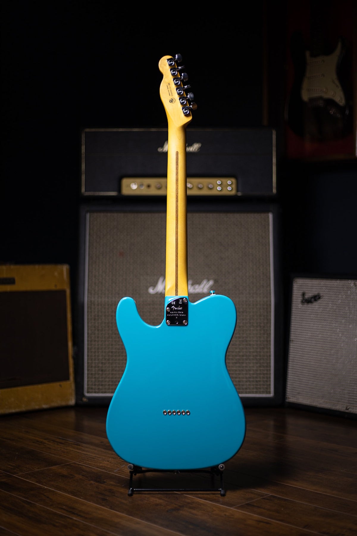 Fender American Professional II Telecaster Electric Guitar - Miami Blue