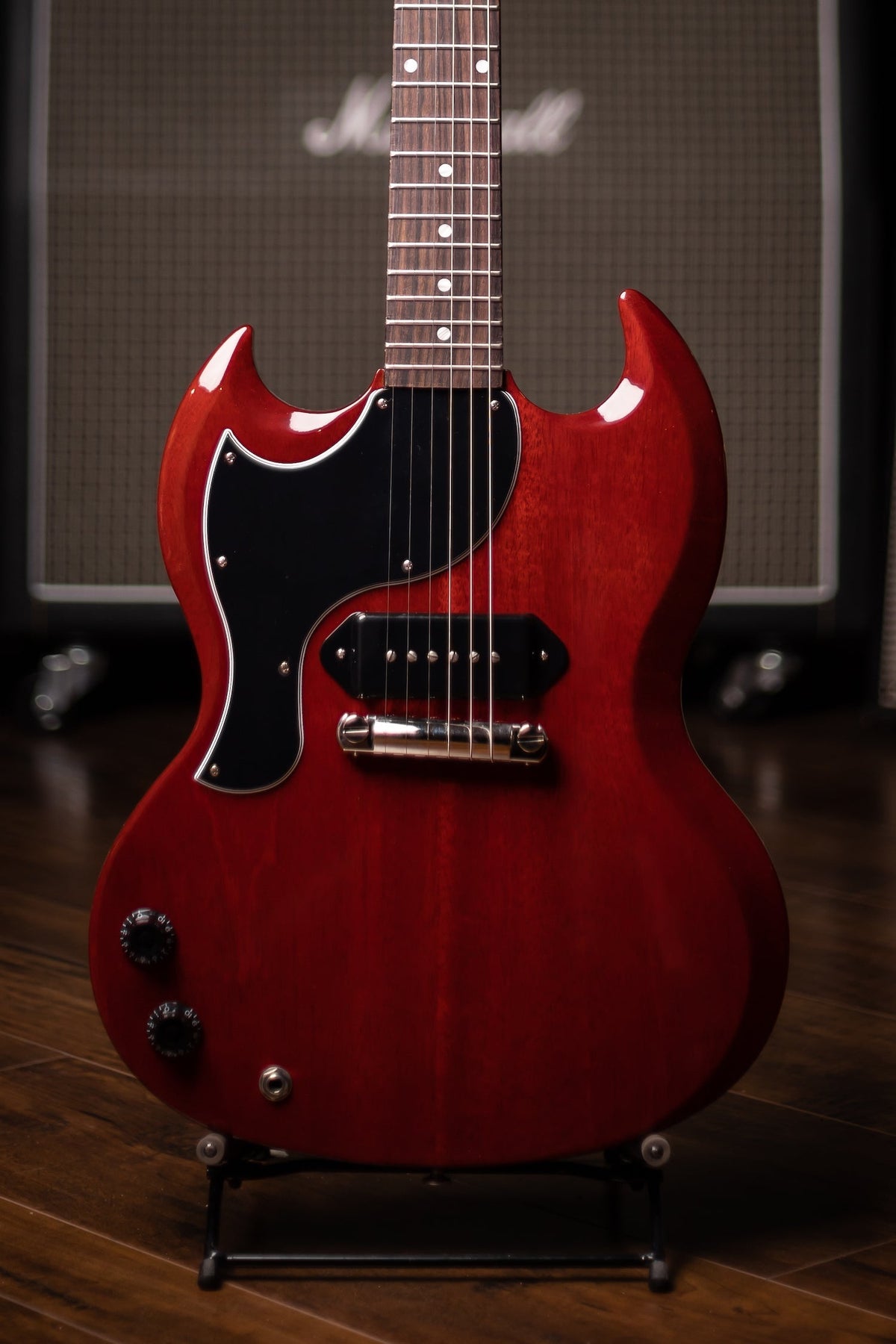 Gibson SG Junior Left-Handed Electric Guitar - Vintage Cherry