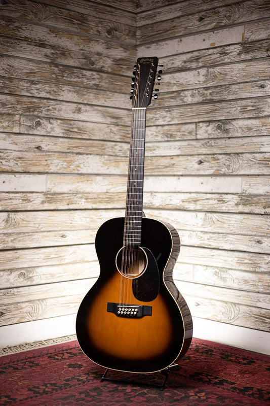 Martin Custom Shop FGL 00-14F Mahogany 12-String Acoustic Guitar - Sunburst