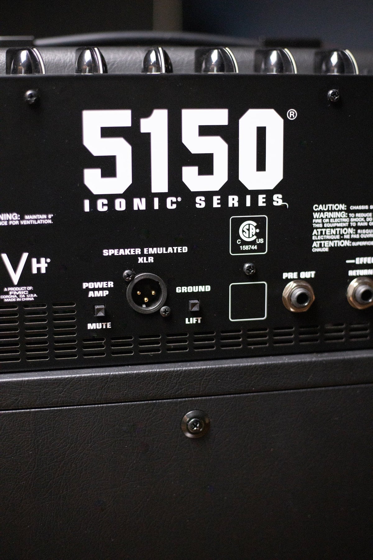 EVH 5150 Iconic 40w 1x12" Combo Amp - Black