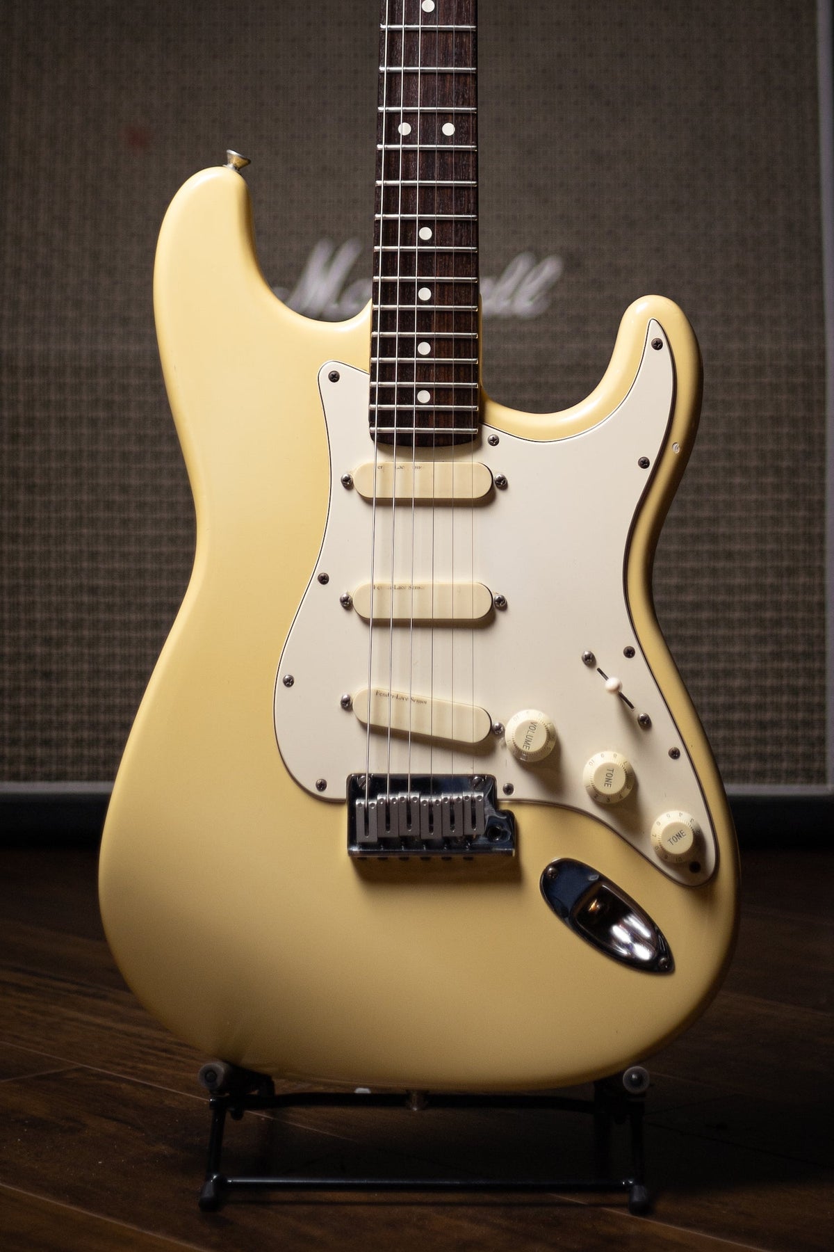 1984 Fender Stratocaster Plus Electric Guitar - Vintage White