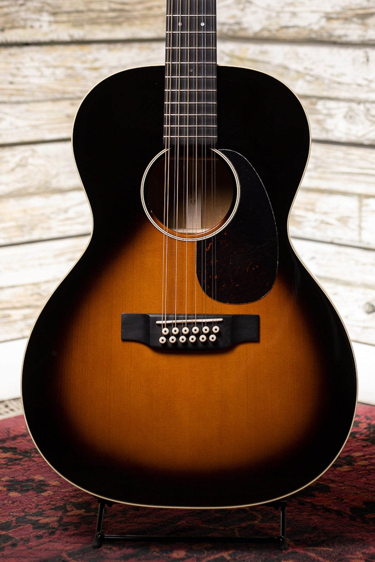 Martin Custom Shop FGL 00-14F Mahogany 12-String Acoustic Guitar - Sunburst