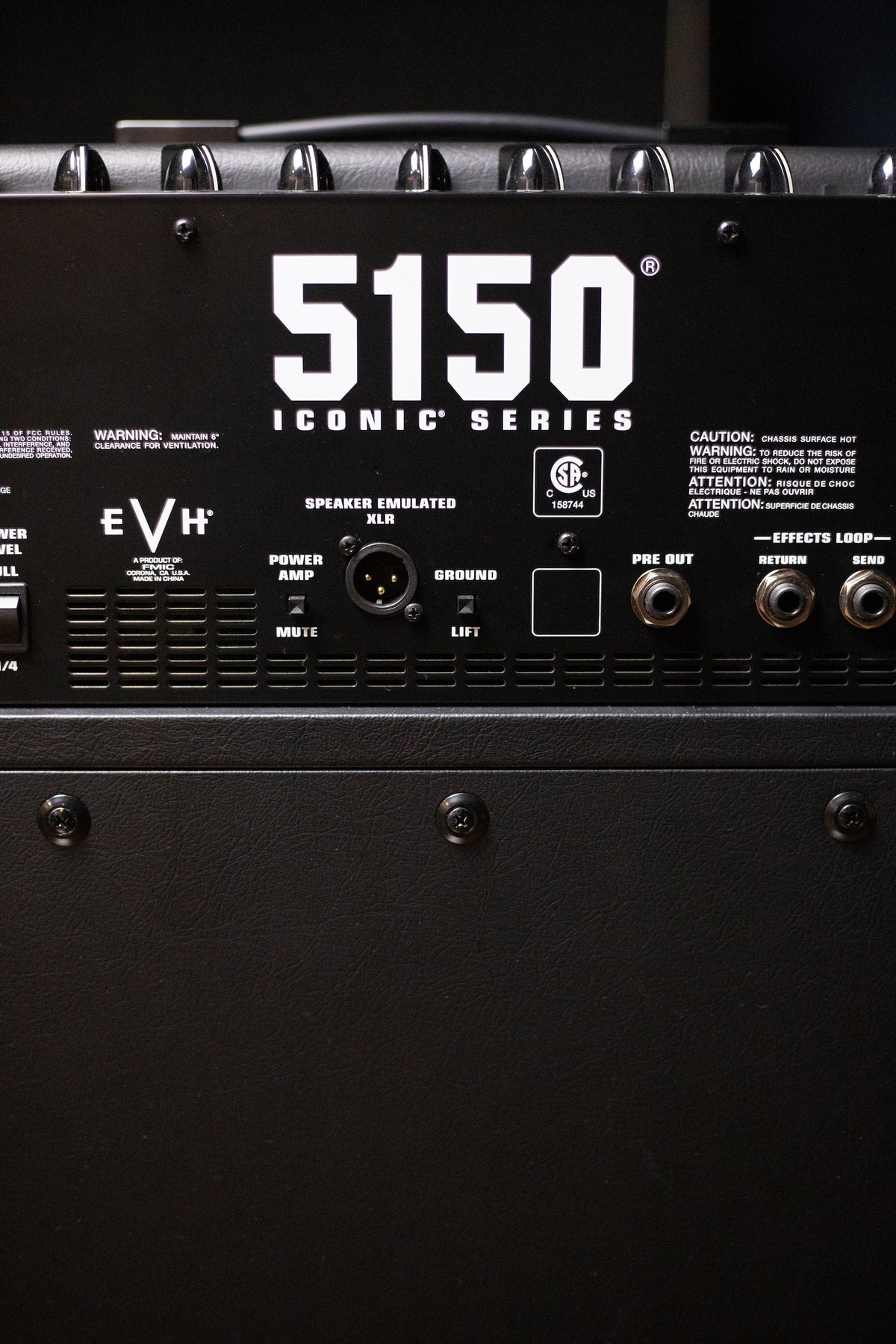 EVH 5150 Iconic 40w 1x12" Combo Amp - Black