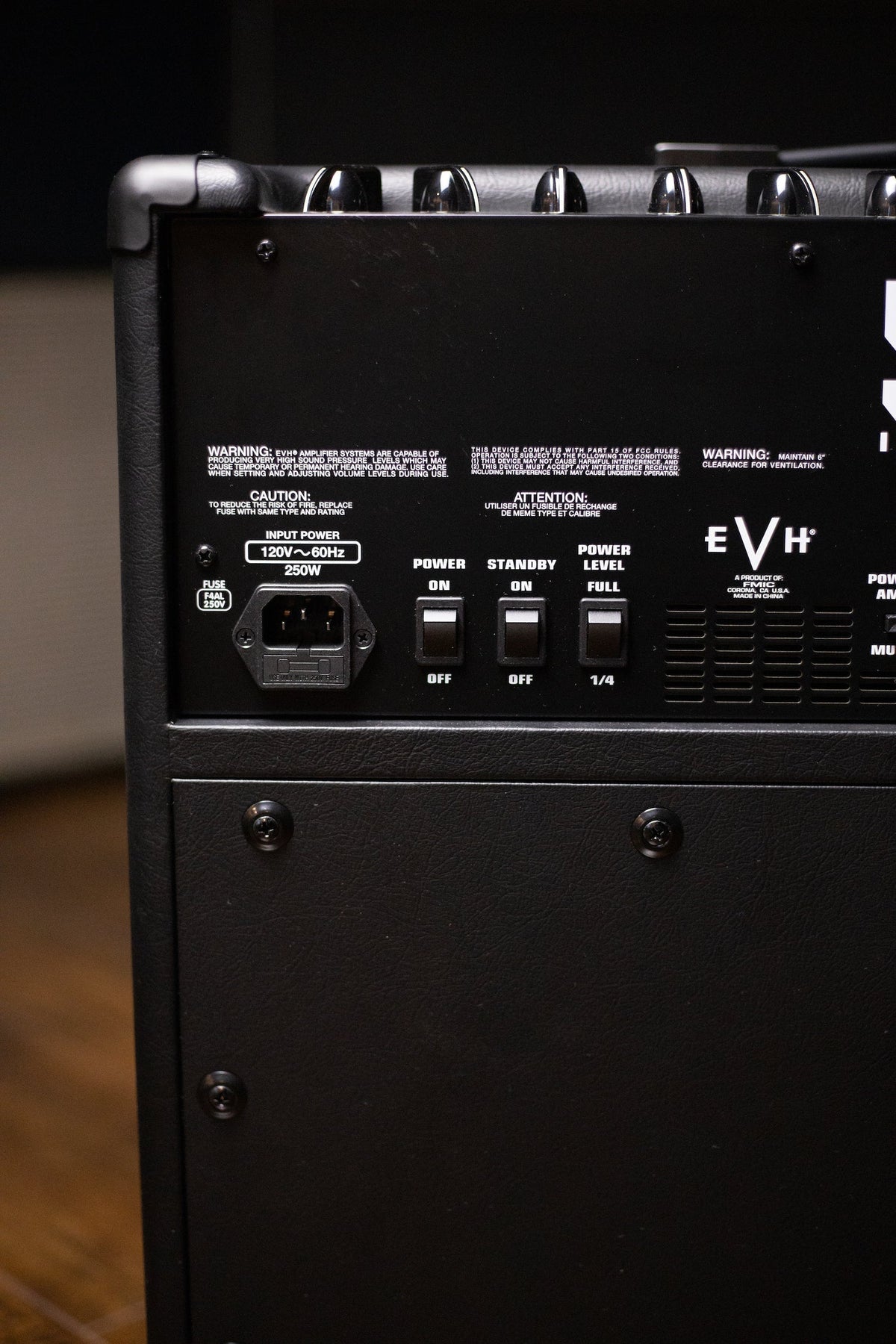 EVH 5150 Iconic 40w 1x12" Combo Amp - Black