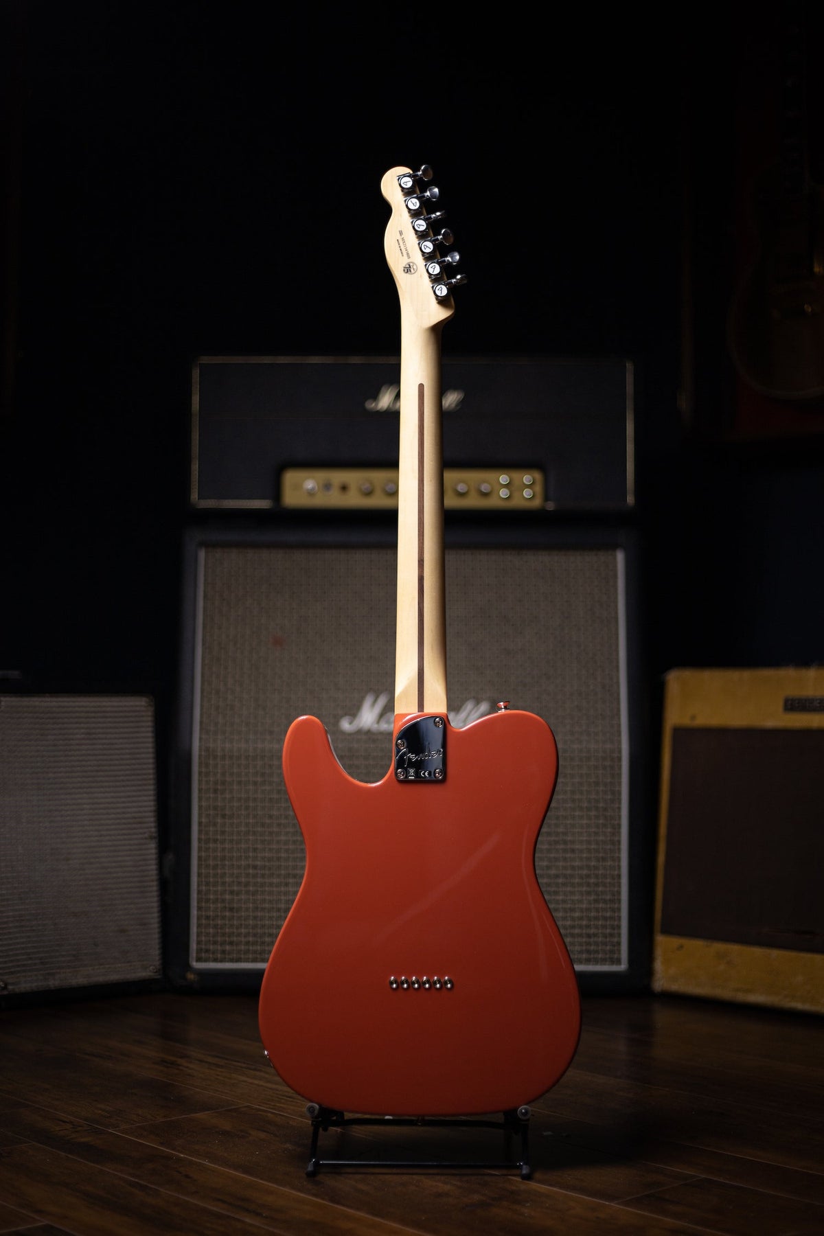 Fender Deluxe Nashville Telecaster Electric Guitar - Fiesta Red