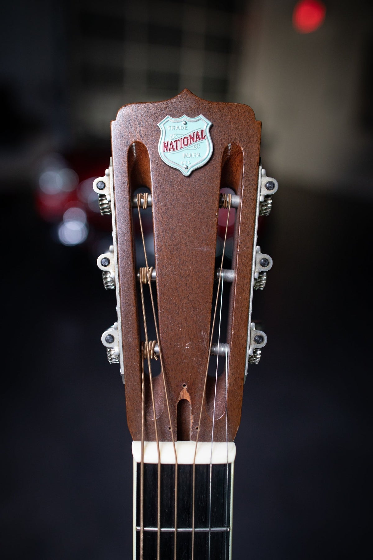 Used National Reso-phonic Style 1 Tri-Cone Resonator Acoustic Guitar - Nickel