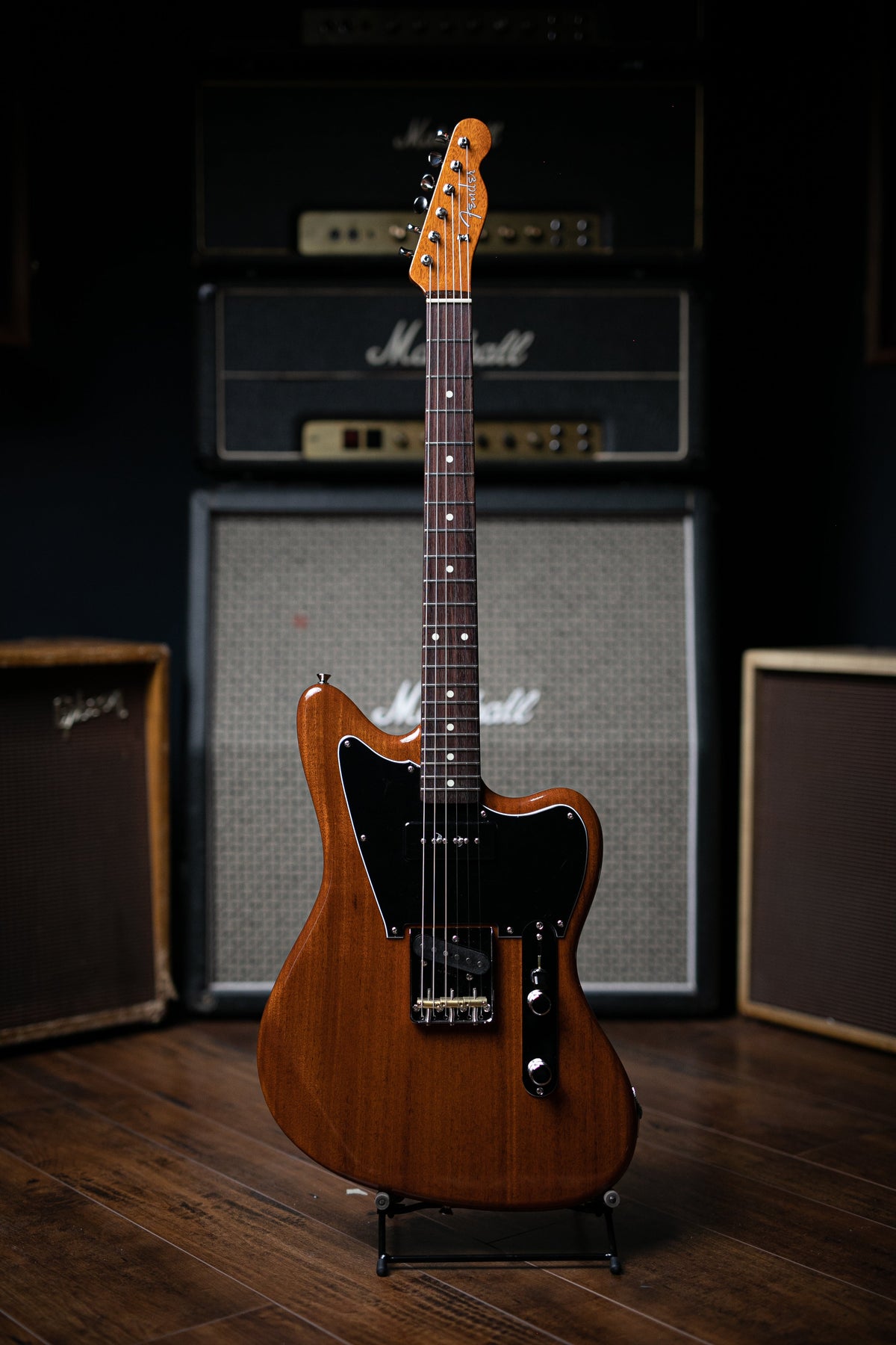 Fender Limited Edition Off-Set Telecaster MIJ Electric Guitar - Mahogany