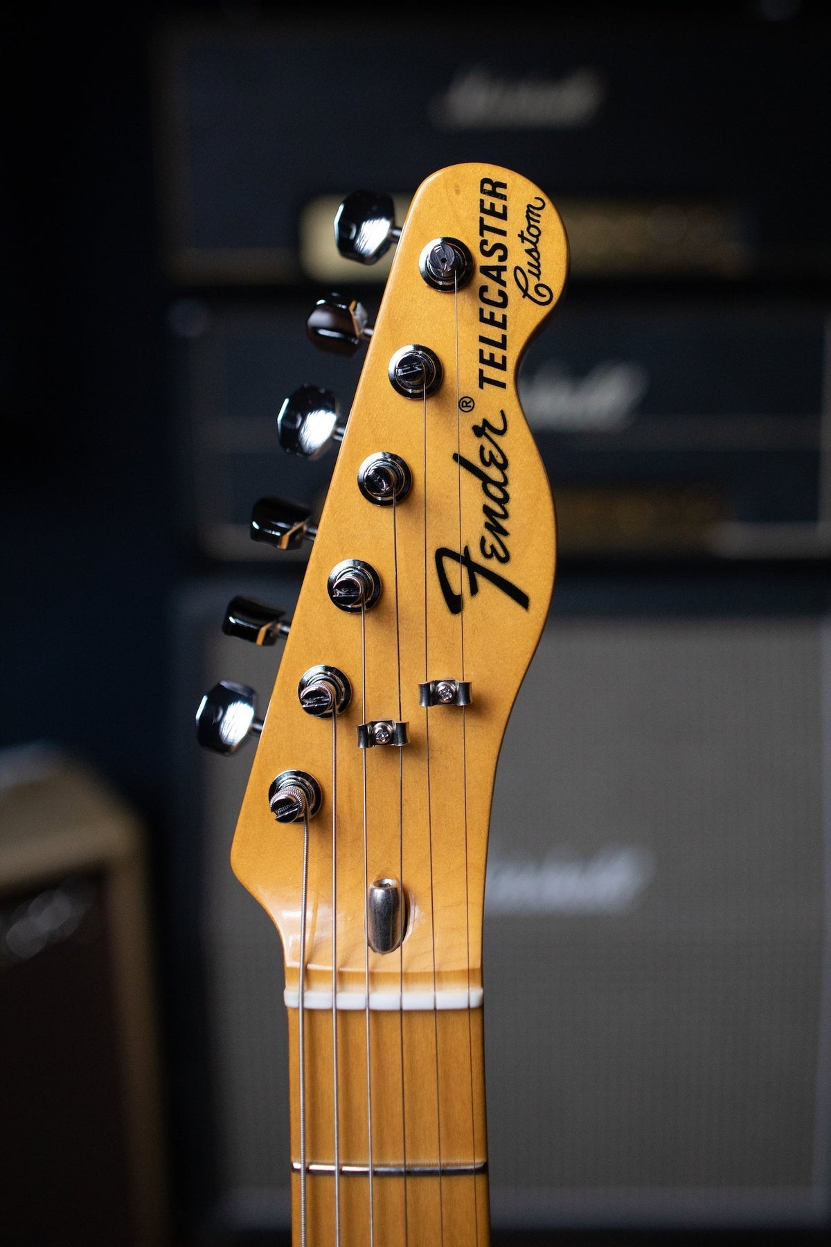 Fender American Original '70s Telecaster Custom Electric Guitar - Vintage Blonde