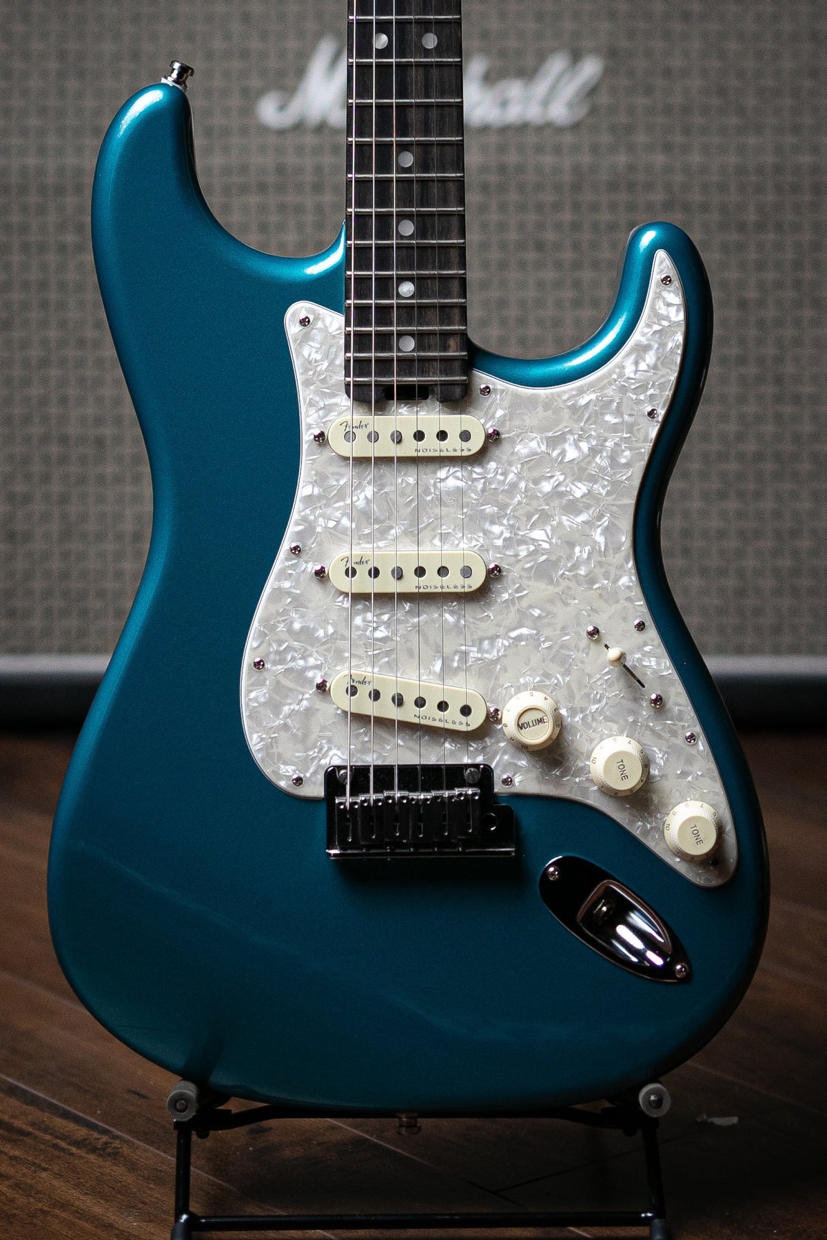 Fender American Elite Stratocaster Electric Guitar - Ocean Turquoise