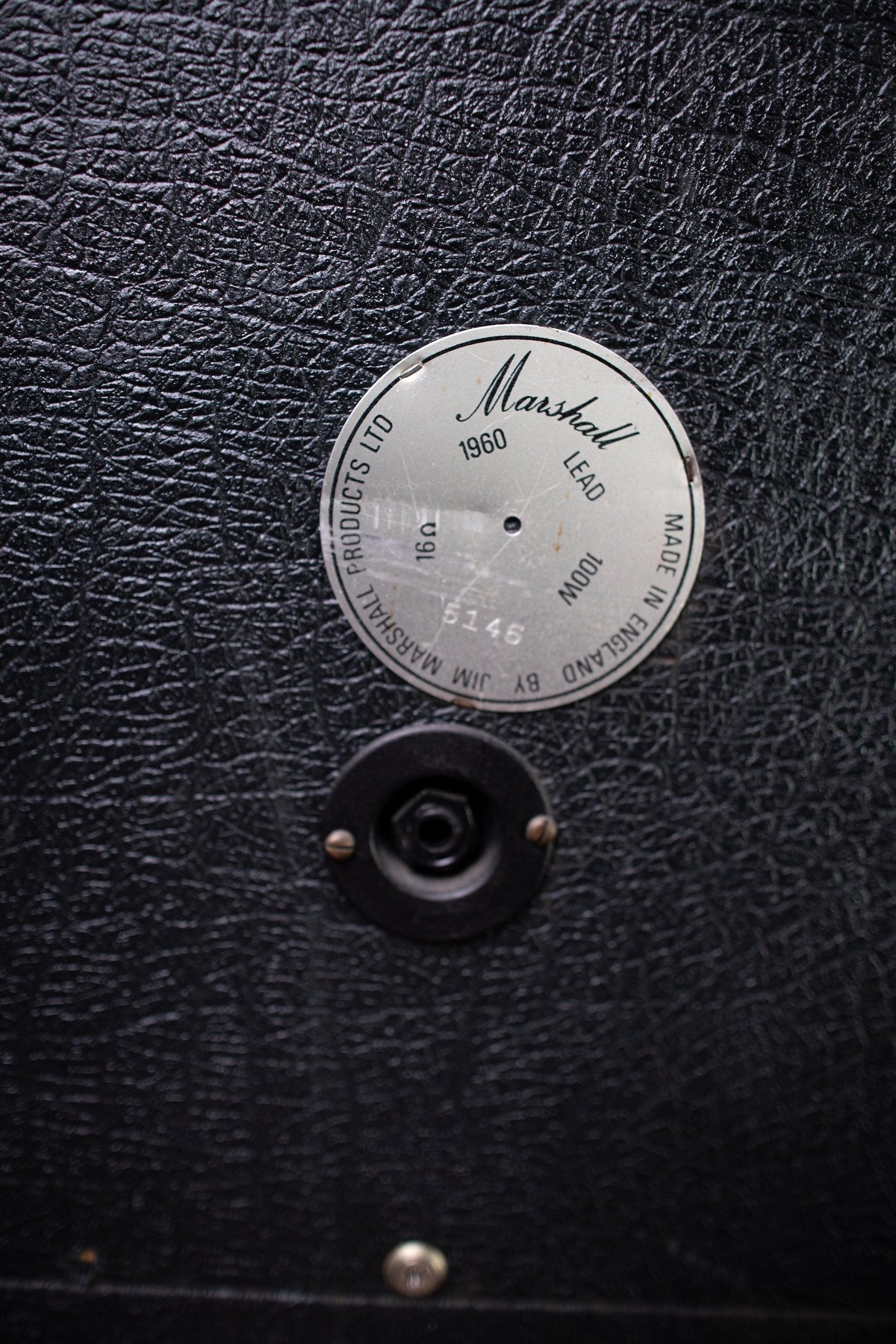 1980 Marshall JMP 50 MKII Tube Head and Basketweave 1960A Extension Cabinet