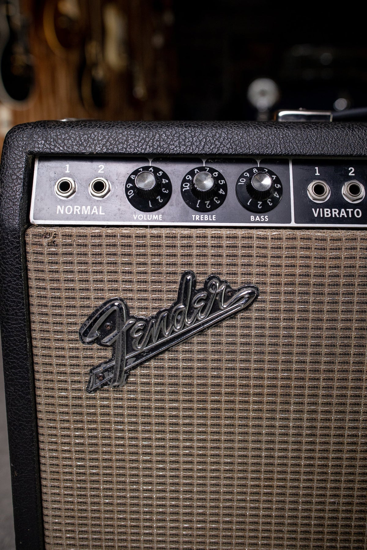 1965 Fender Deluxe Reverb Combo Amp