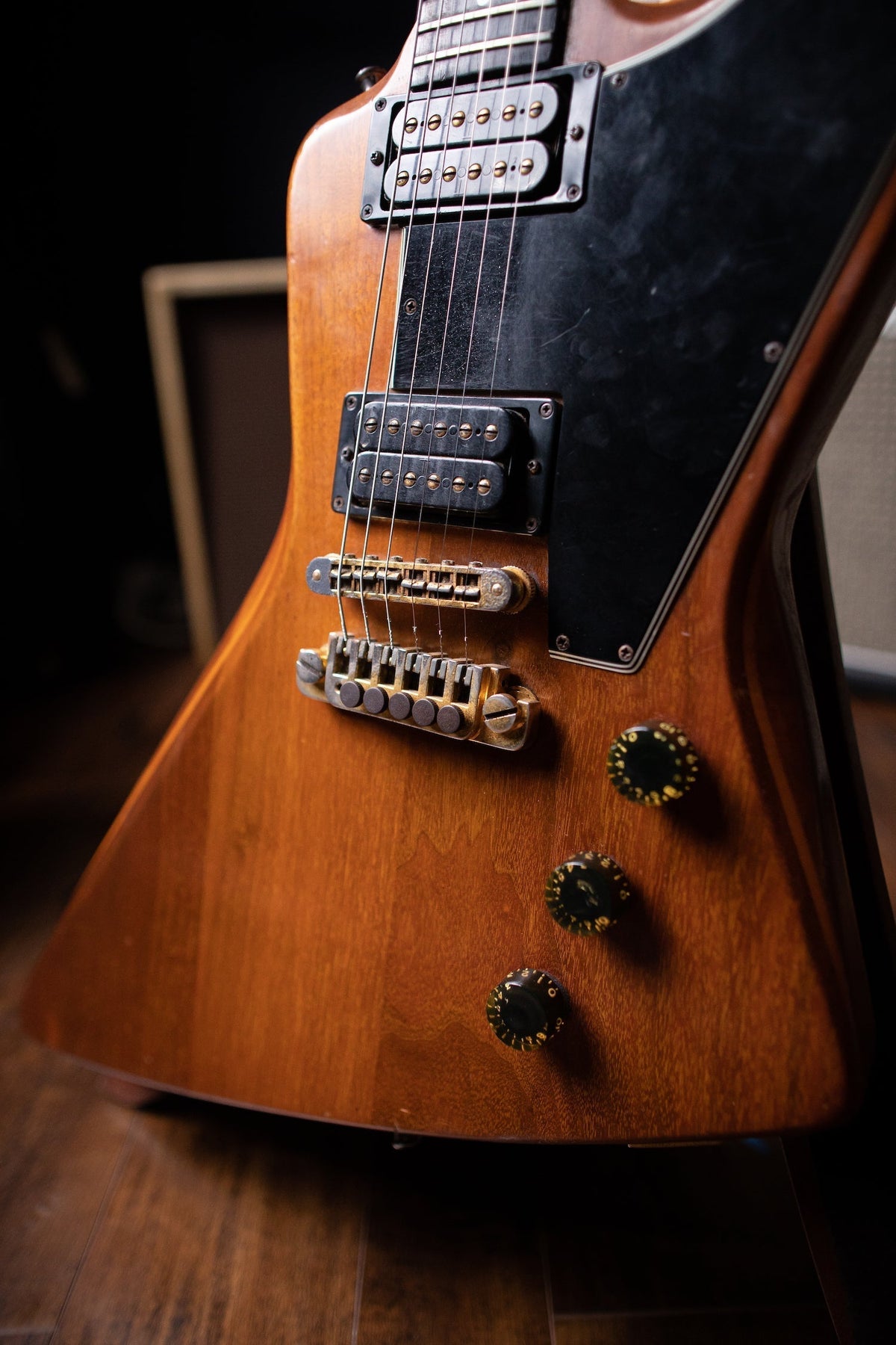 1980 Gibson Explorer E2 Electric Guitar - Natural